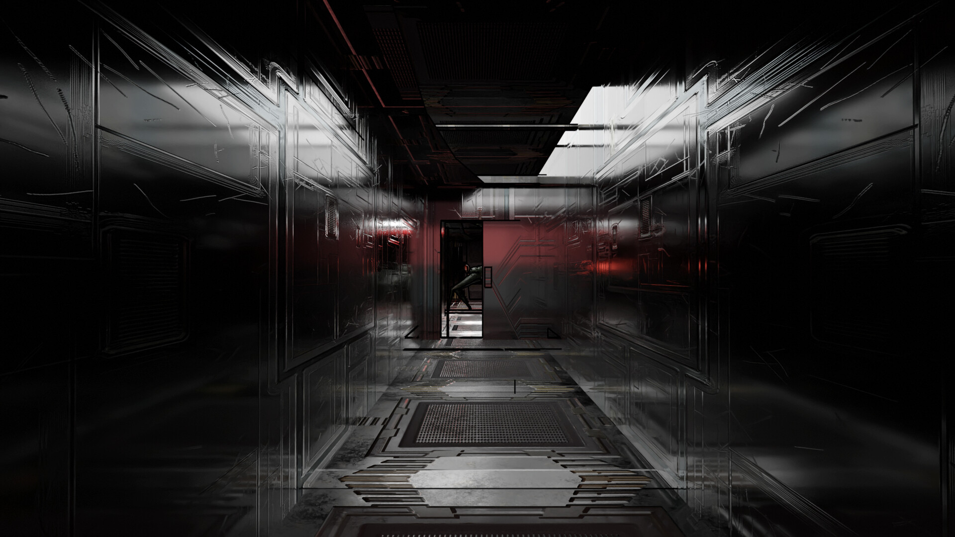 Artstation - Horror Space Corridor