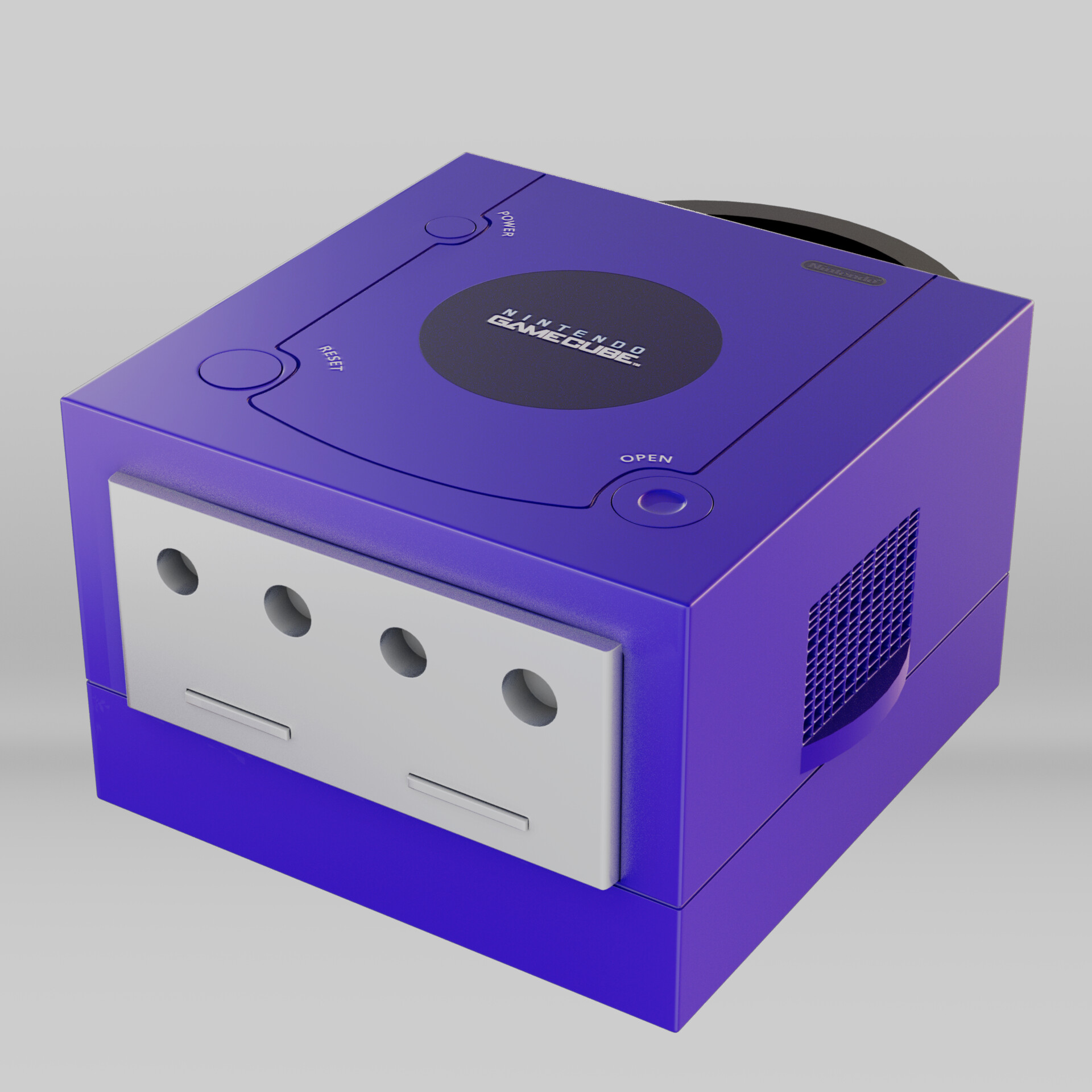 ArtStation Nintendo Gamecube Model