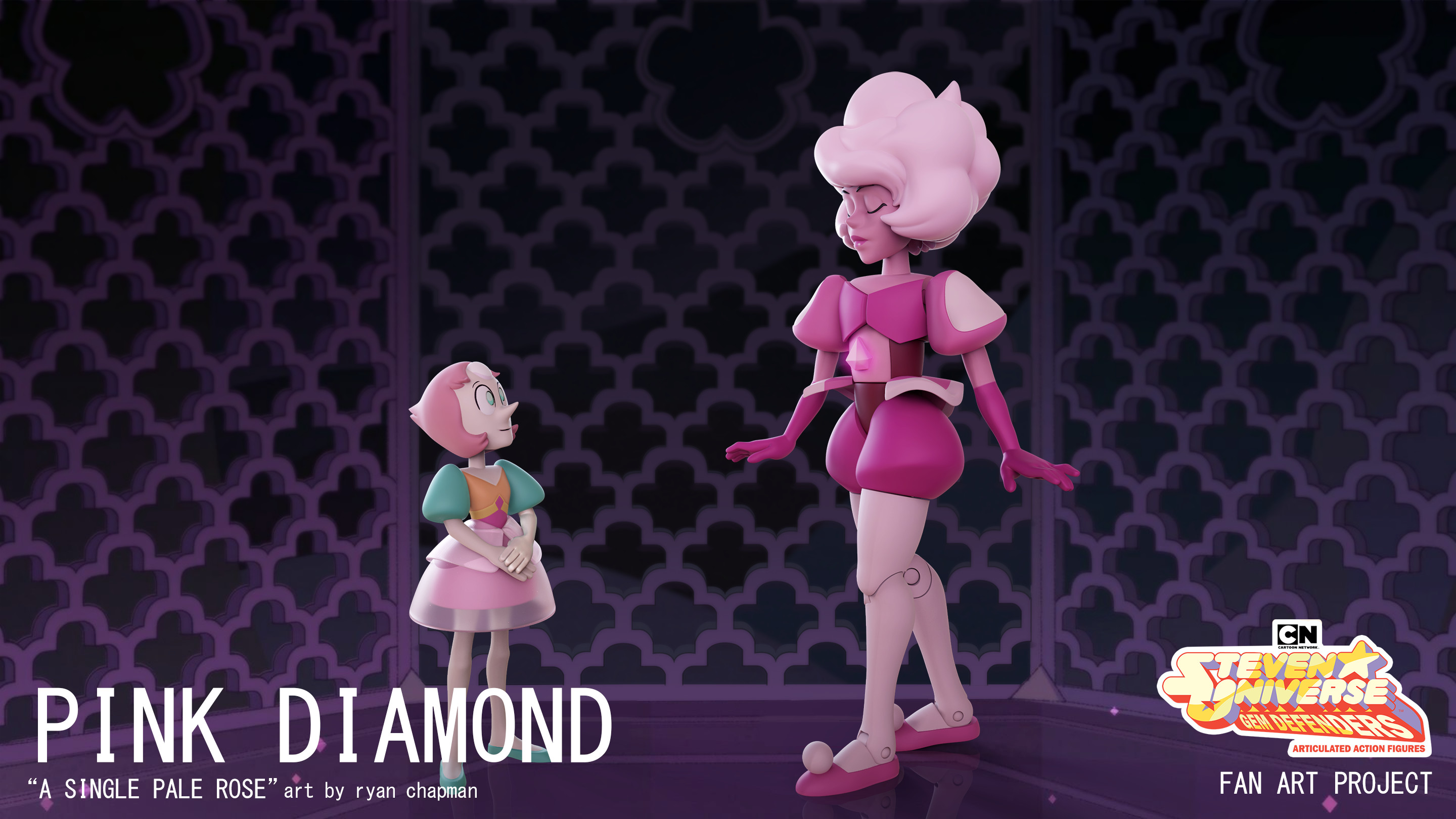 Iconic scene of her first revelation that Rose Quartz is Pink Diamond