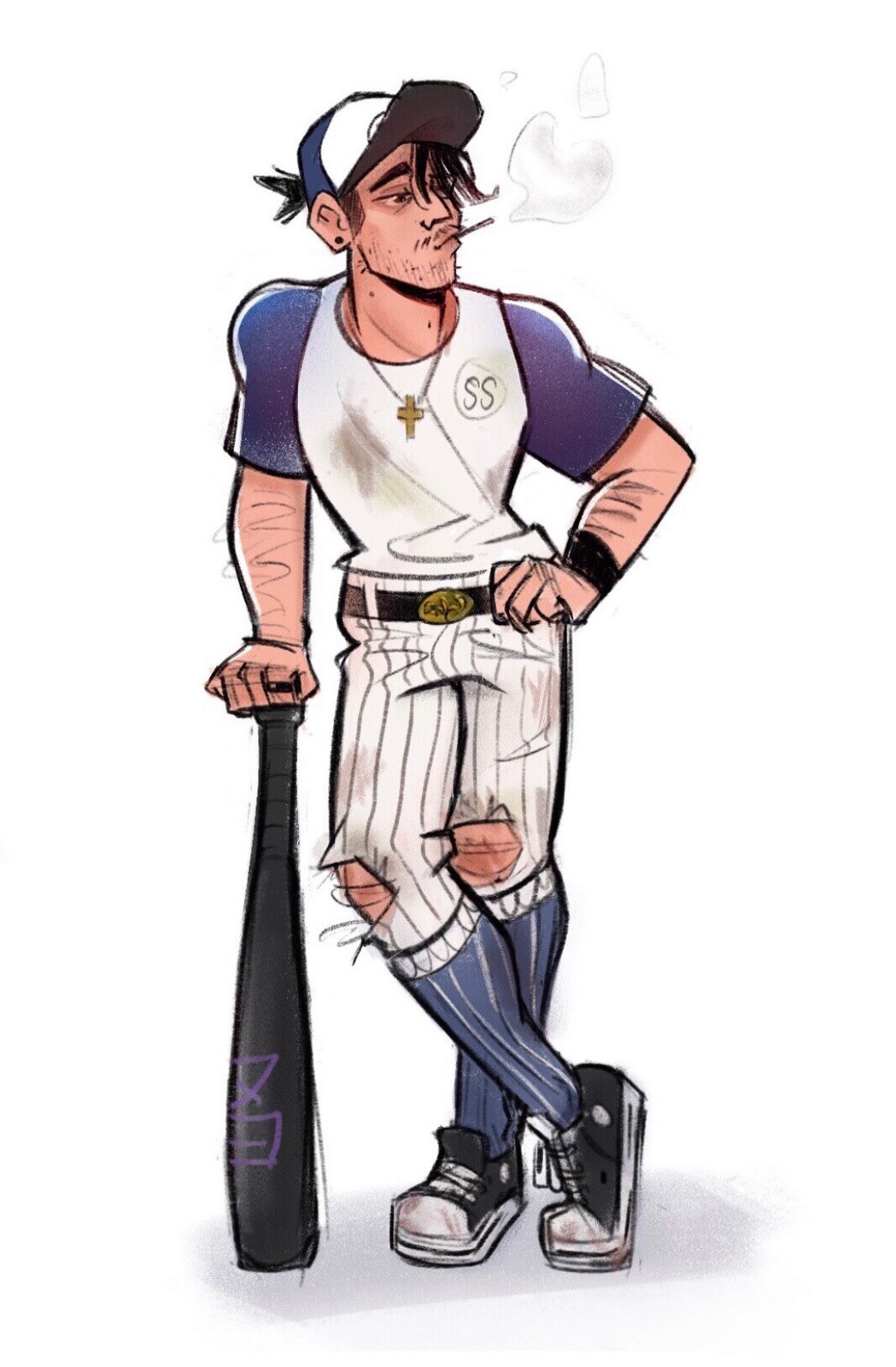 He said he’d never play again, but those damn kids needed a batter for the final game and he couldn’t say no.