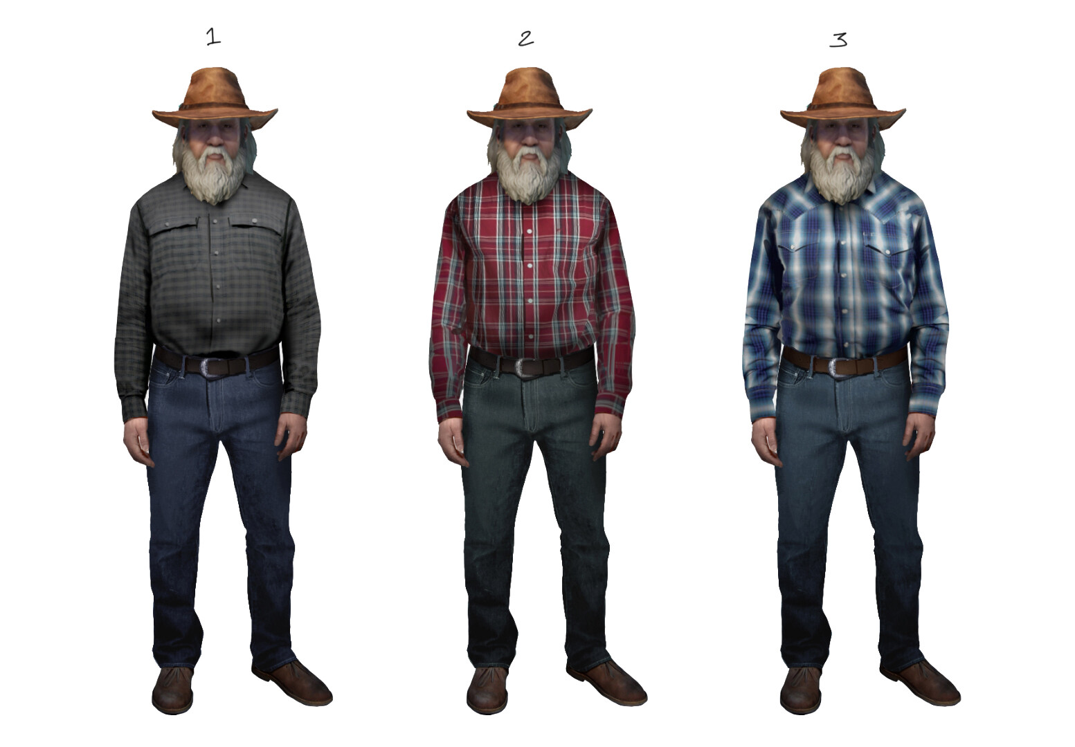 Chapter 6 - Duckie Outfit Options