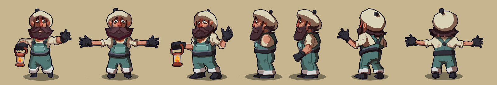 Main character - Turn around