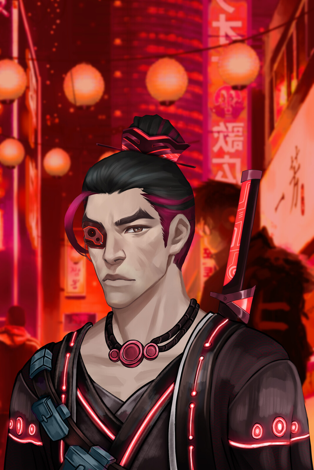 Generated Art from Ronins.VIP Collection. Created for Game-Fi Capital. 