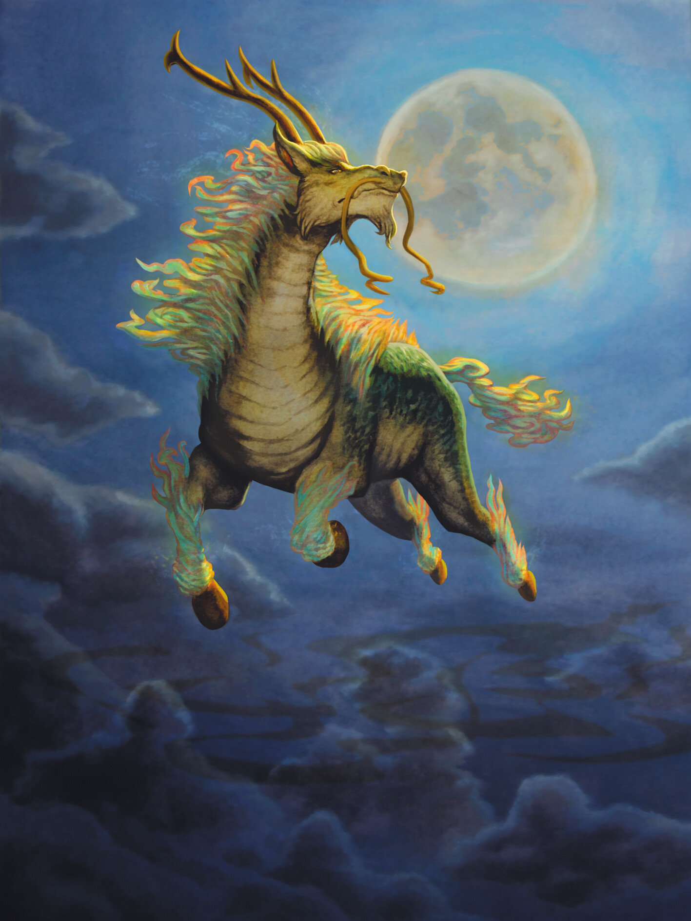 Kilin by Raúl Jiménez r/ImaginaryBeasts
