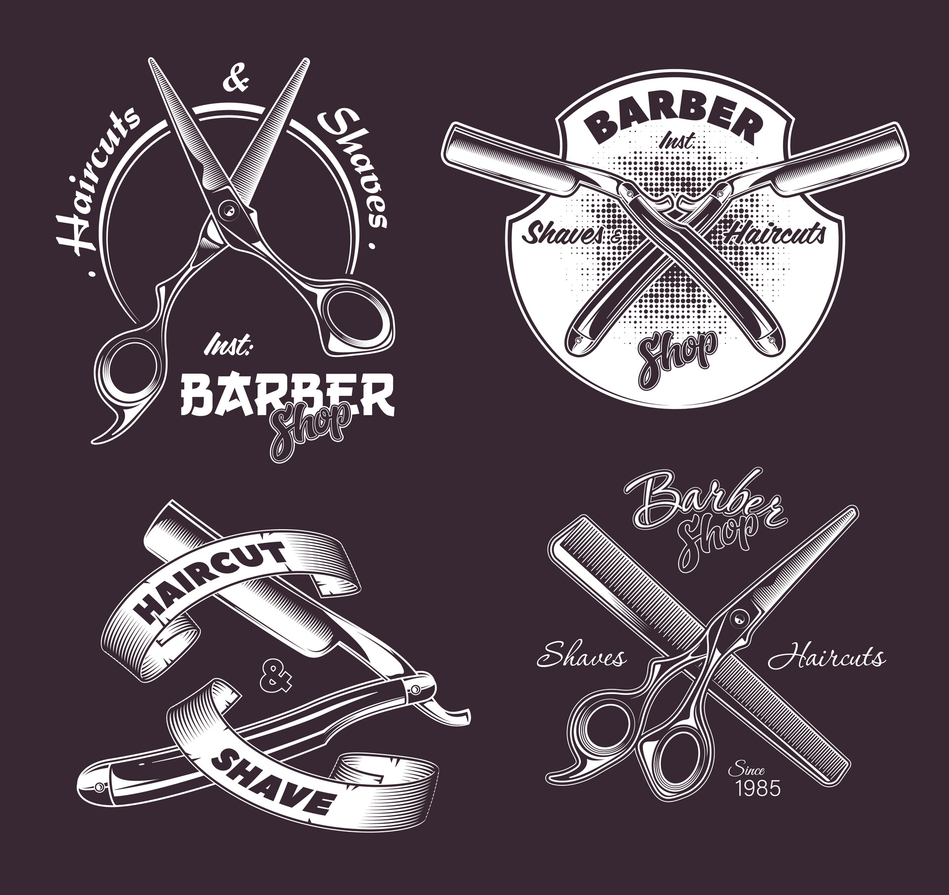 Barber Shop Tattoos