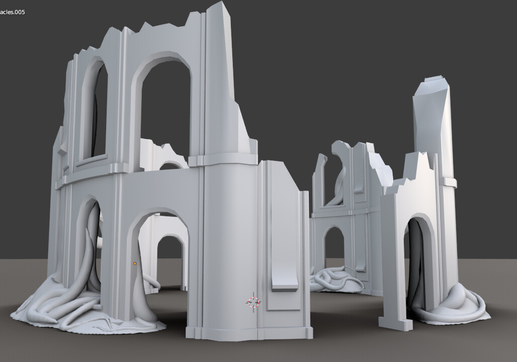 3D Print: Corrupt Ruins 
