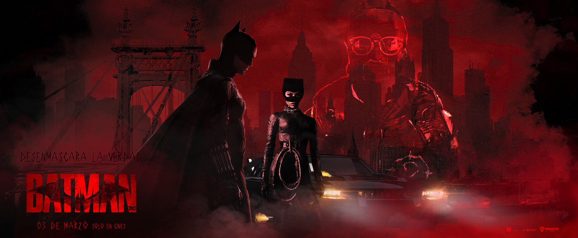 ArtStation - The Batman Movie International poster