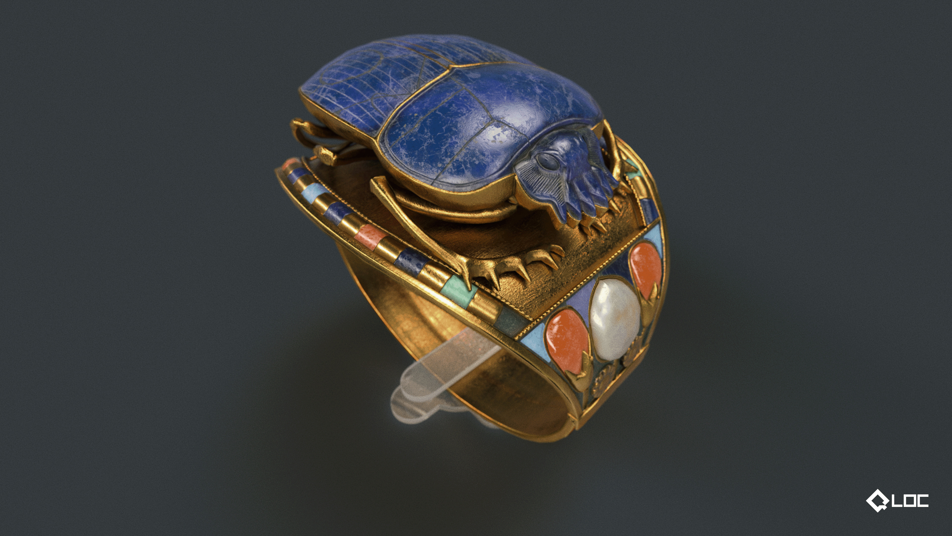 Tutankhamun bracelet top