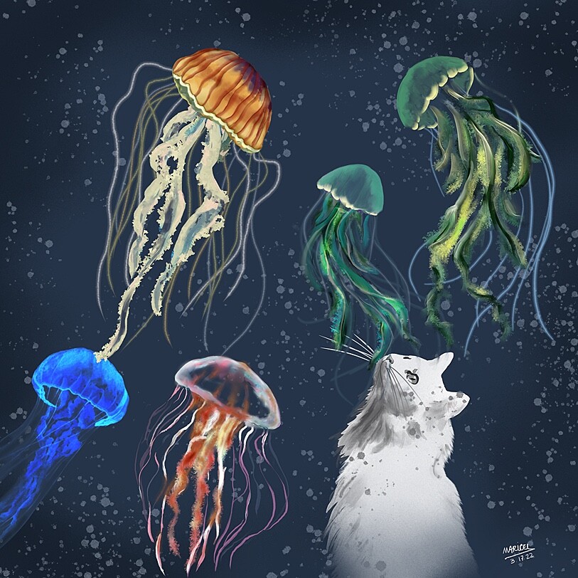 ArtStation Jellyfish dreams