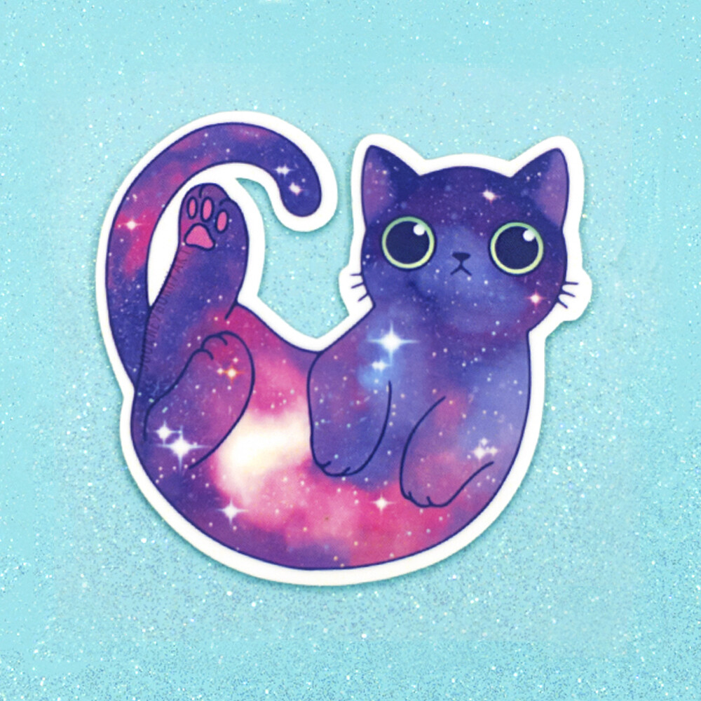ArtStation Galaxy Cat Vinyl Sticker