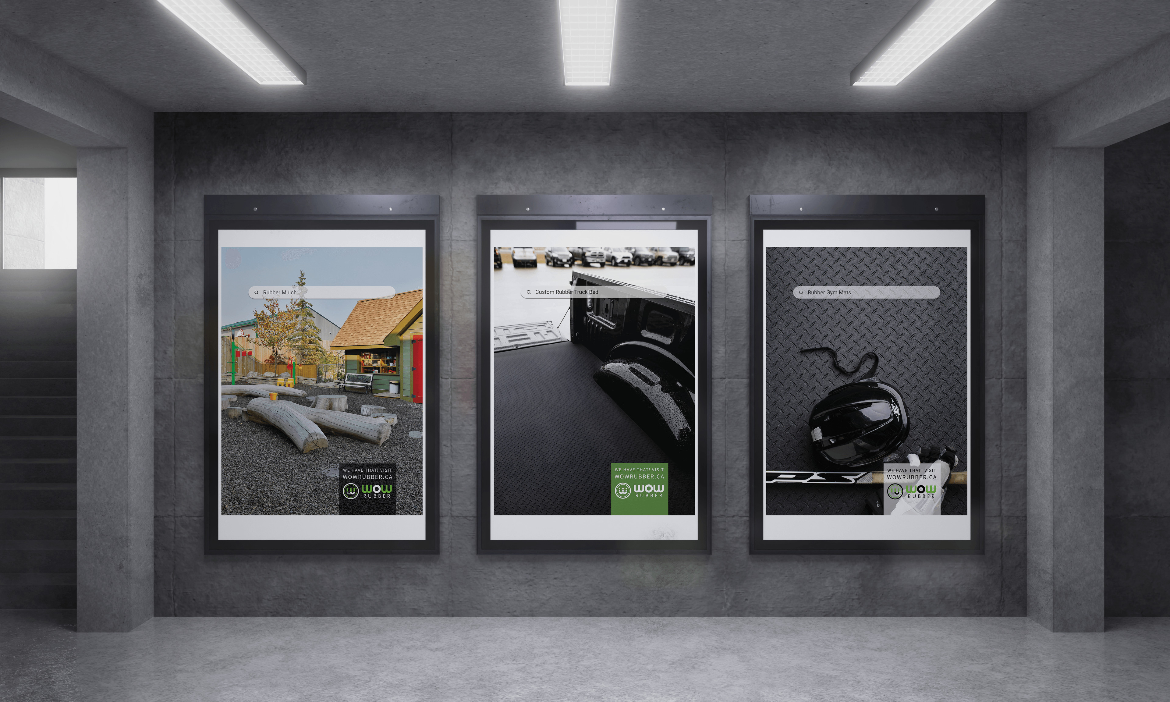Poster design to promote the new website