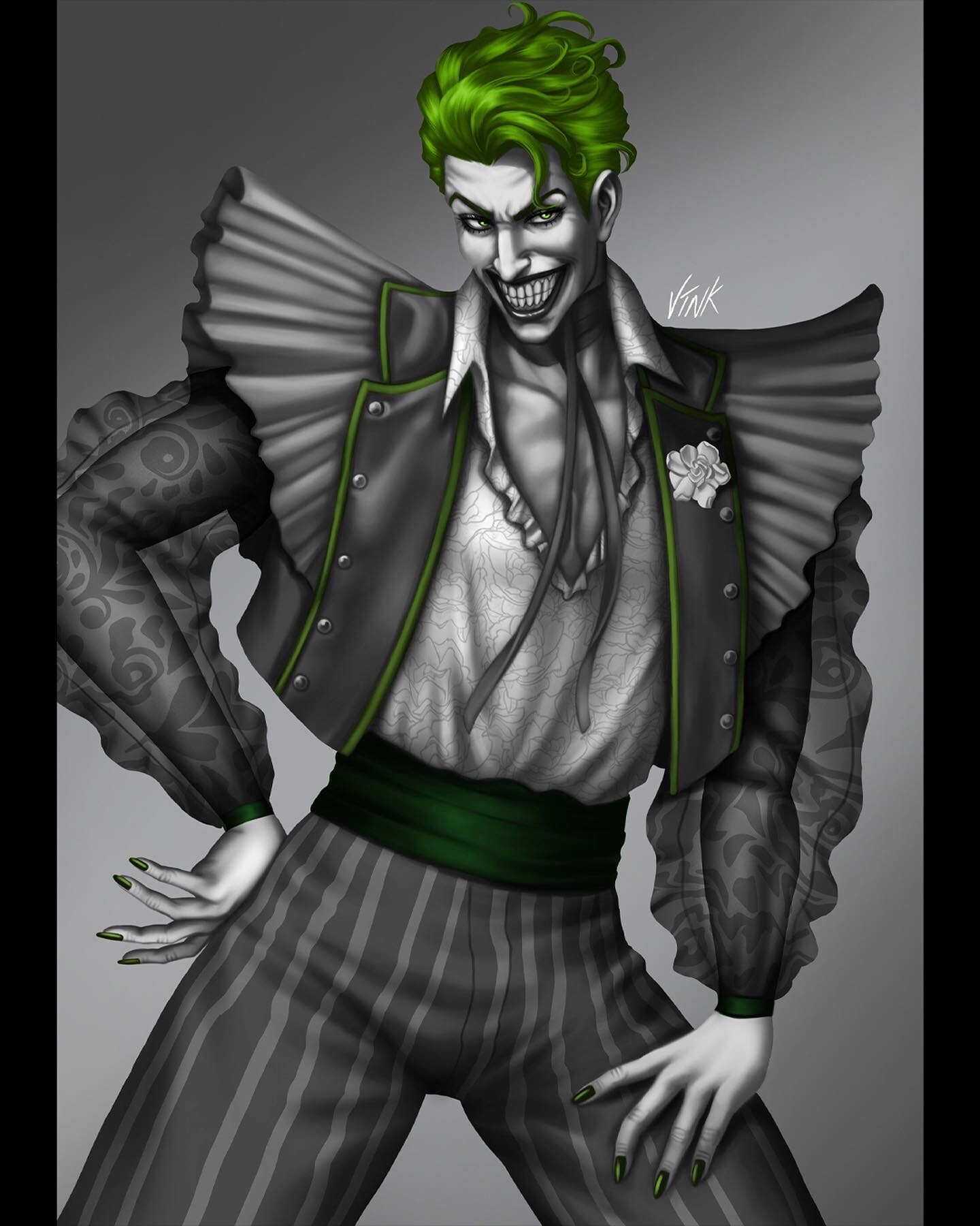 Artstation High Fashion Joker