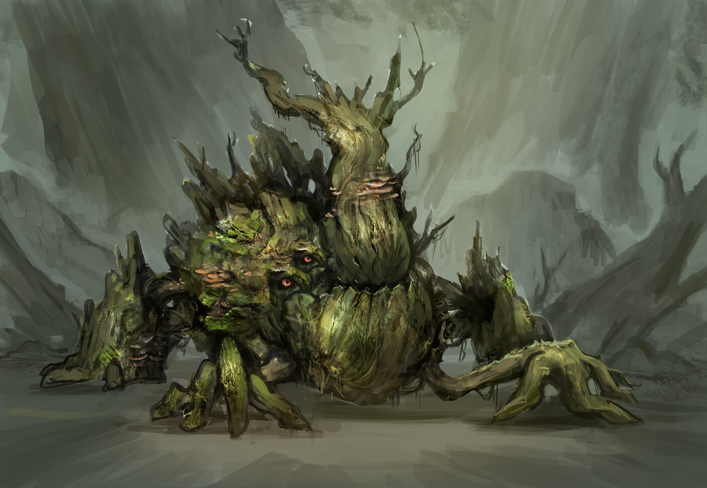 ArtStation - Tree Creature