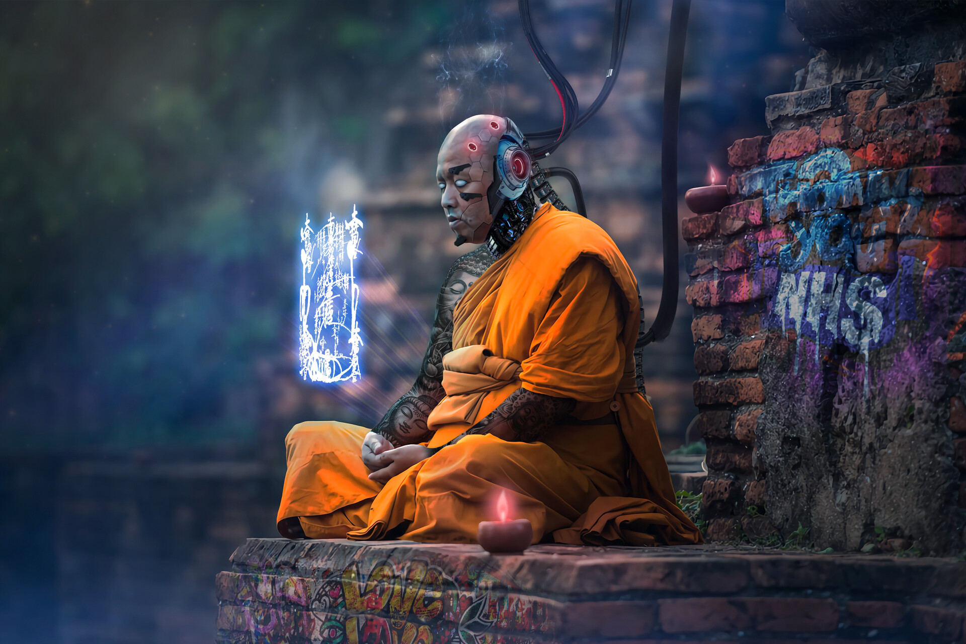 ArtStation The Last Monk