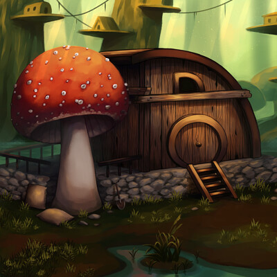 Aeveternal mushroom wood tavern