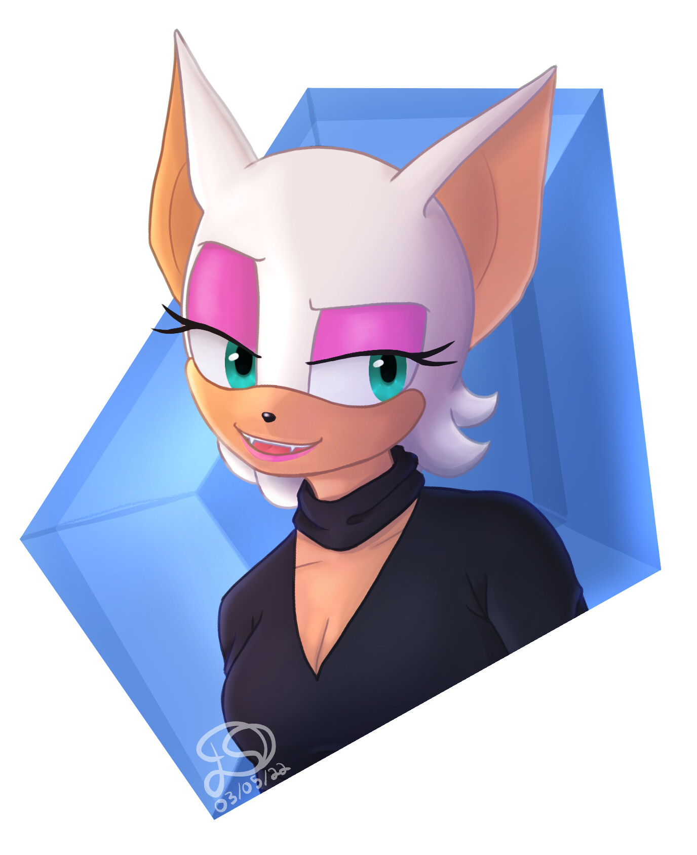 Rouge The Bat Tickled 76
