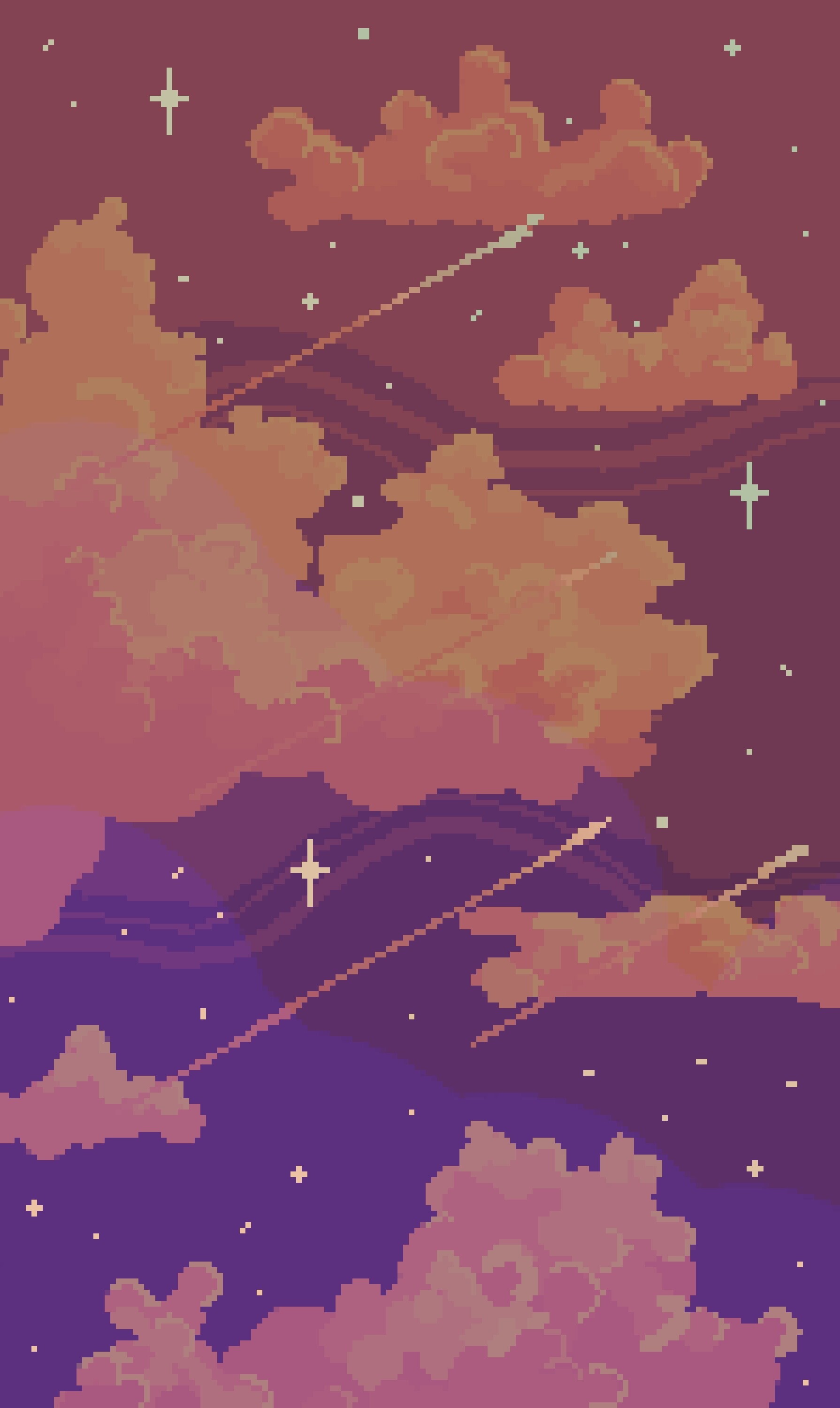 ArtStation Orange sky