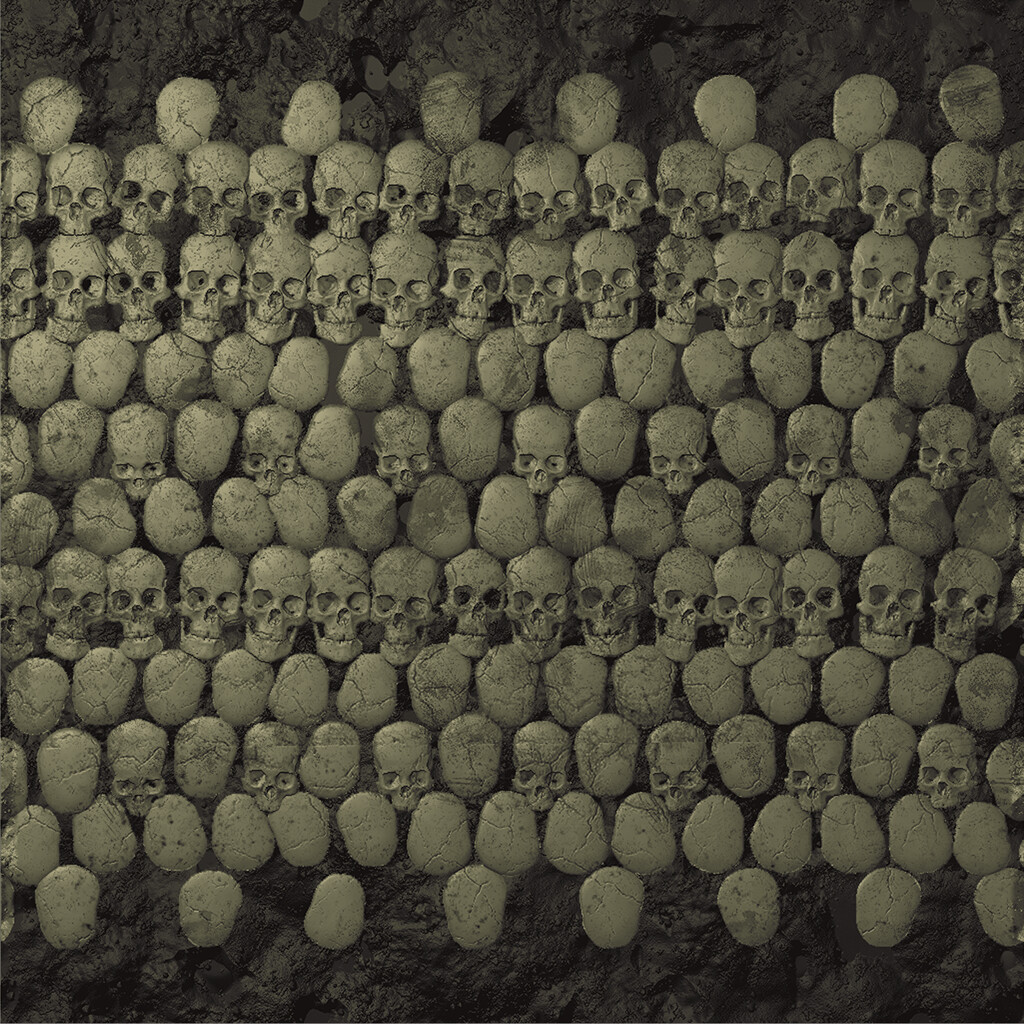 ArtStation - Skull wall