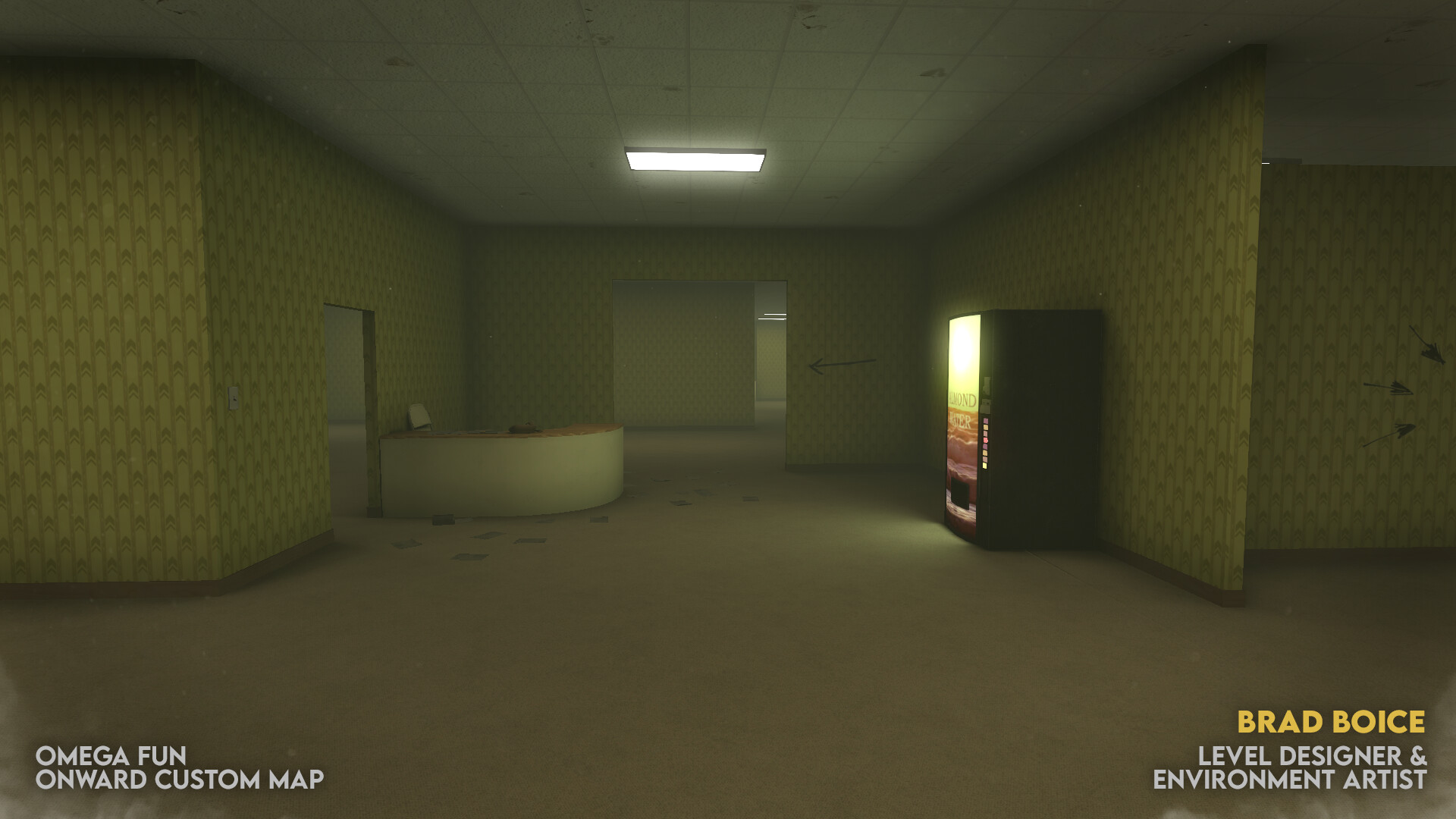 ArtStation - Inspired By 'Level Fun' From The Backrooms