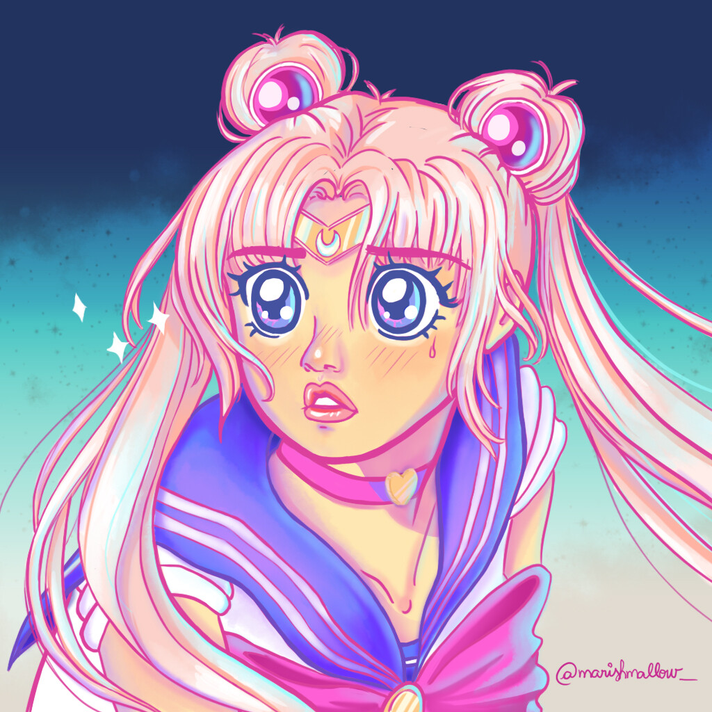 ArtStation - Sailor Moon Fanart