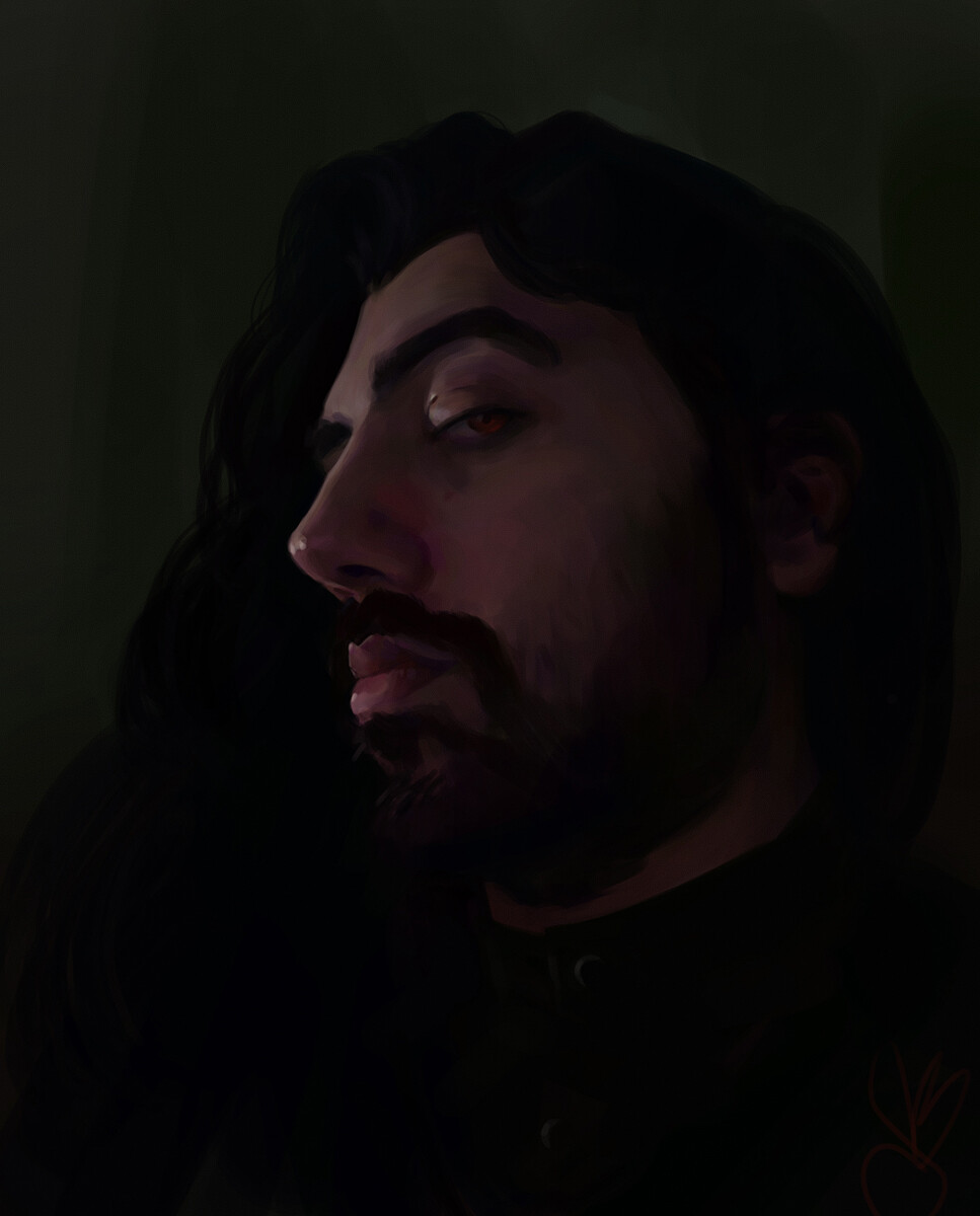 Vampire Self-Portrait