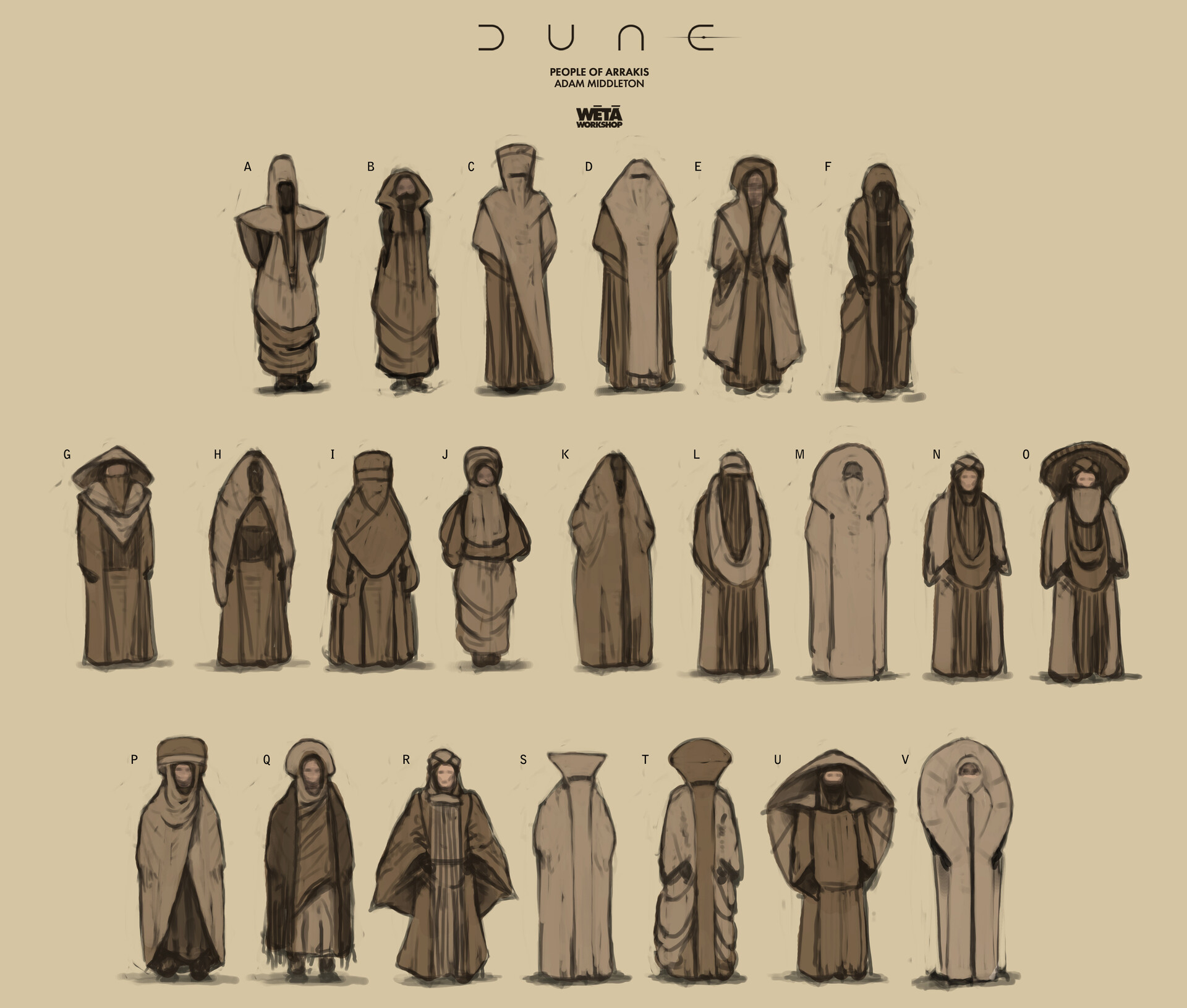 WĒTĀ WORKSHOP DESIGN STUDIO - Dune - Costumes