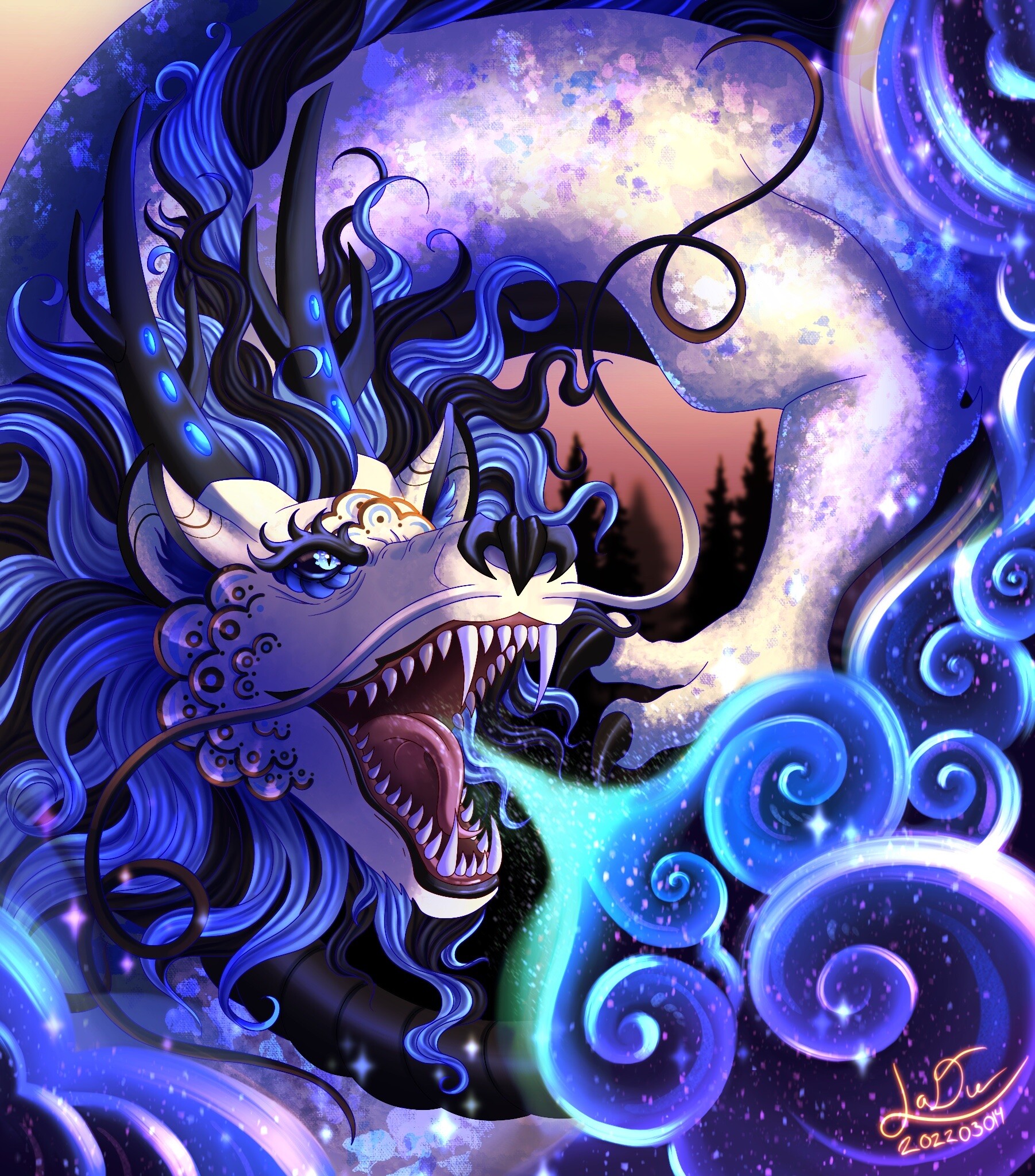 ArtStation - Ice Dragon