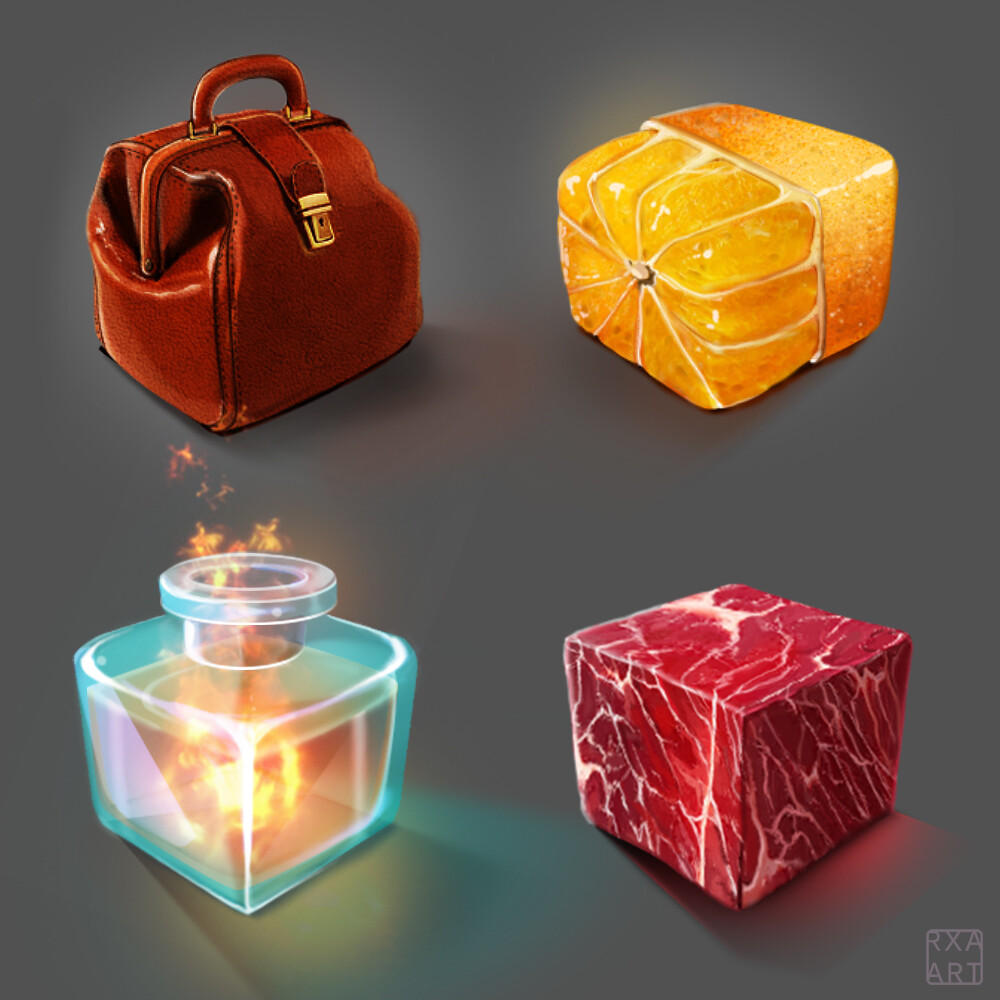 ArtStation - Texture study