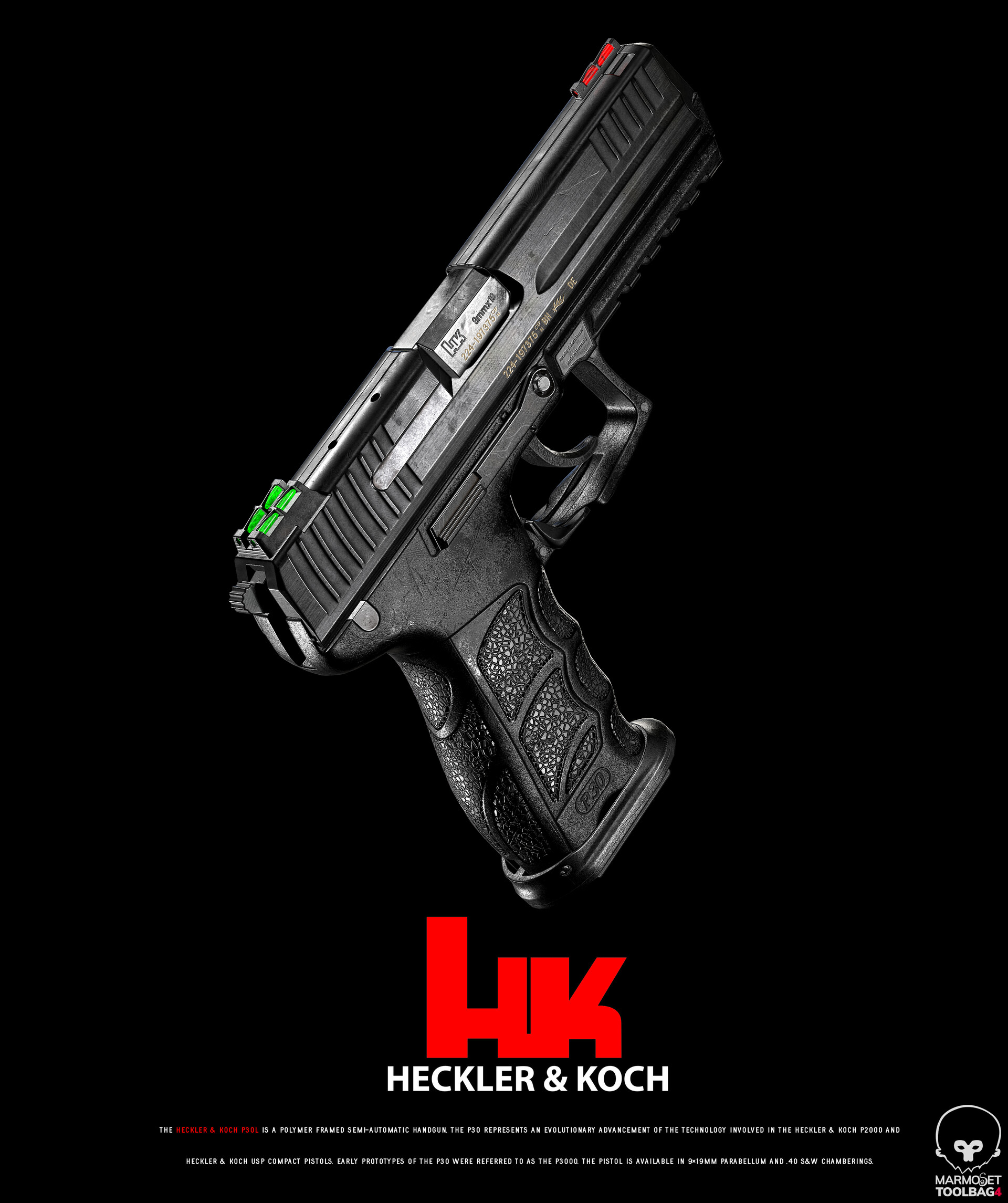 Yurii Trush - Heckler & Koch P30L Yurii Trush - Heckler & Koch P30L
