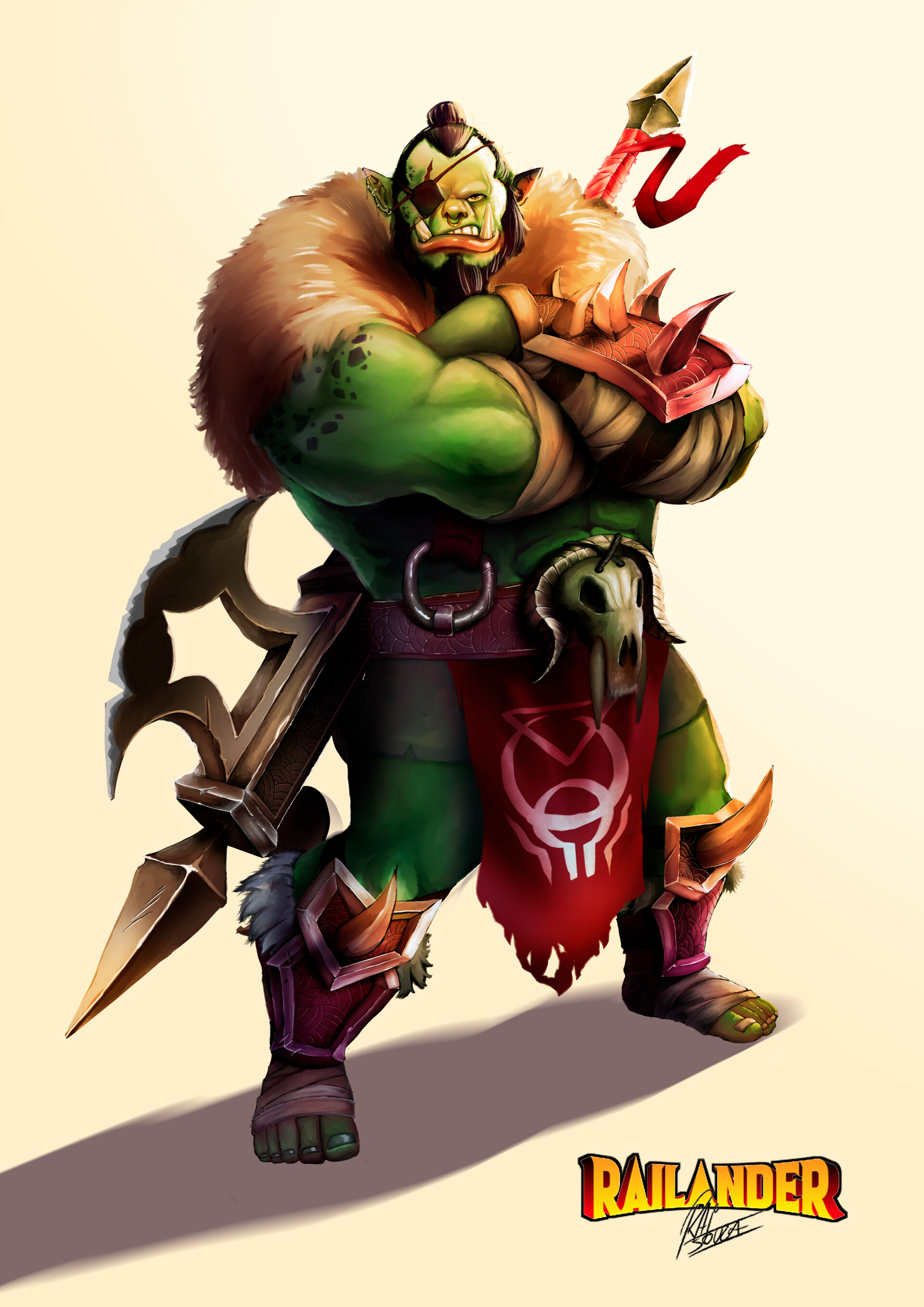 ArtStation - Badruk The Orc