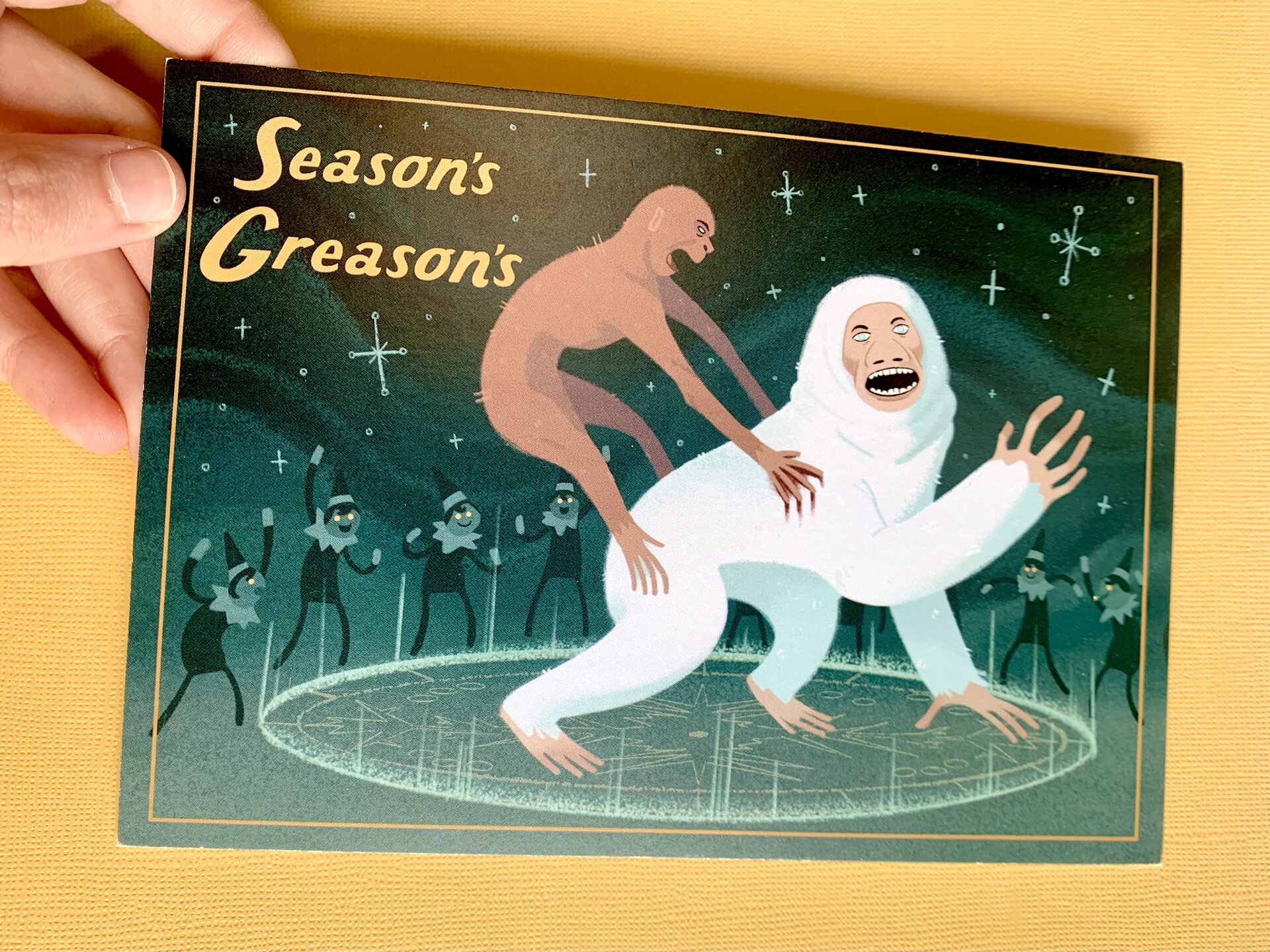 Seasons Greetings Yeti