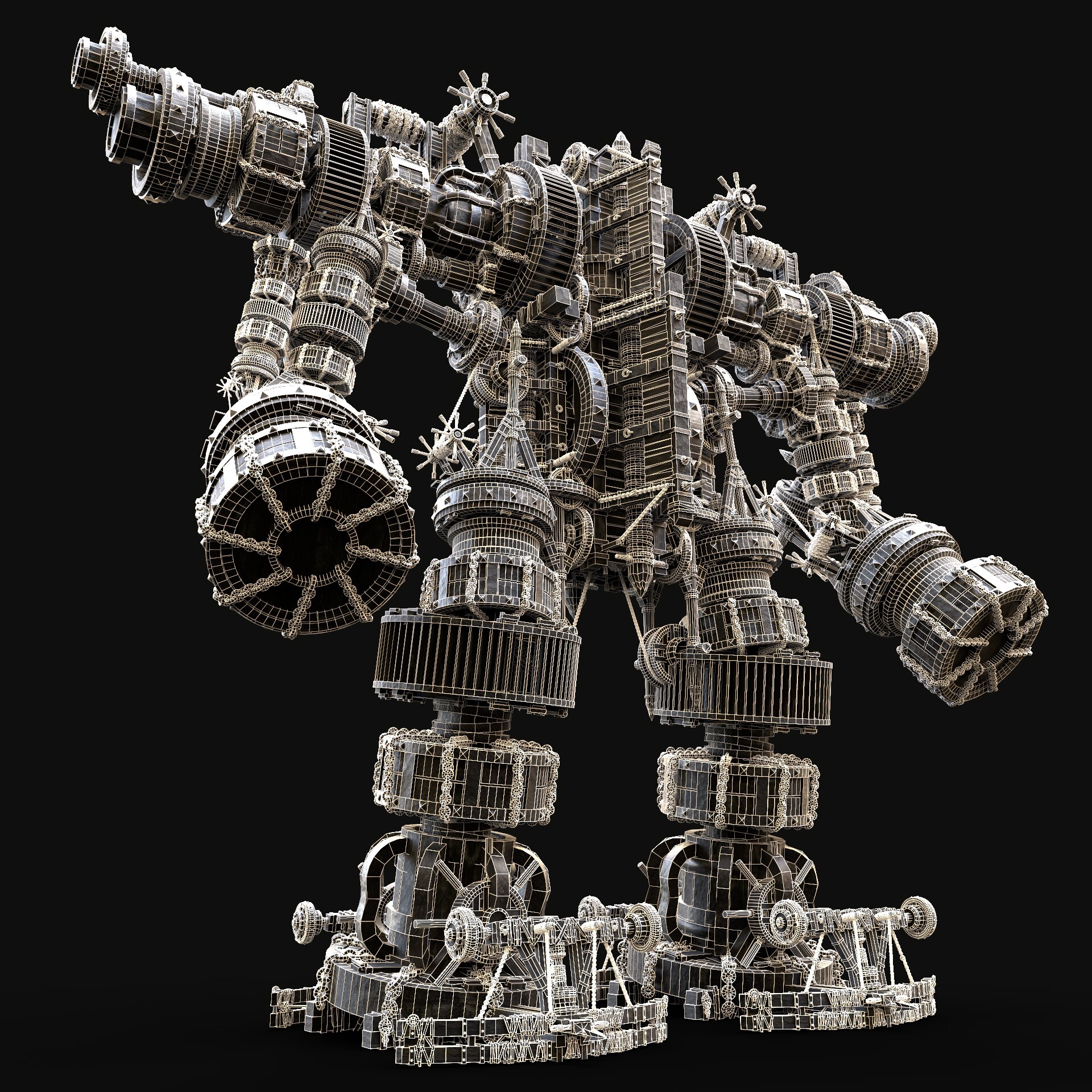 Medieval machines. Робот из Siege.