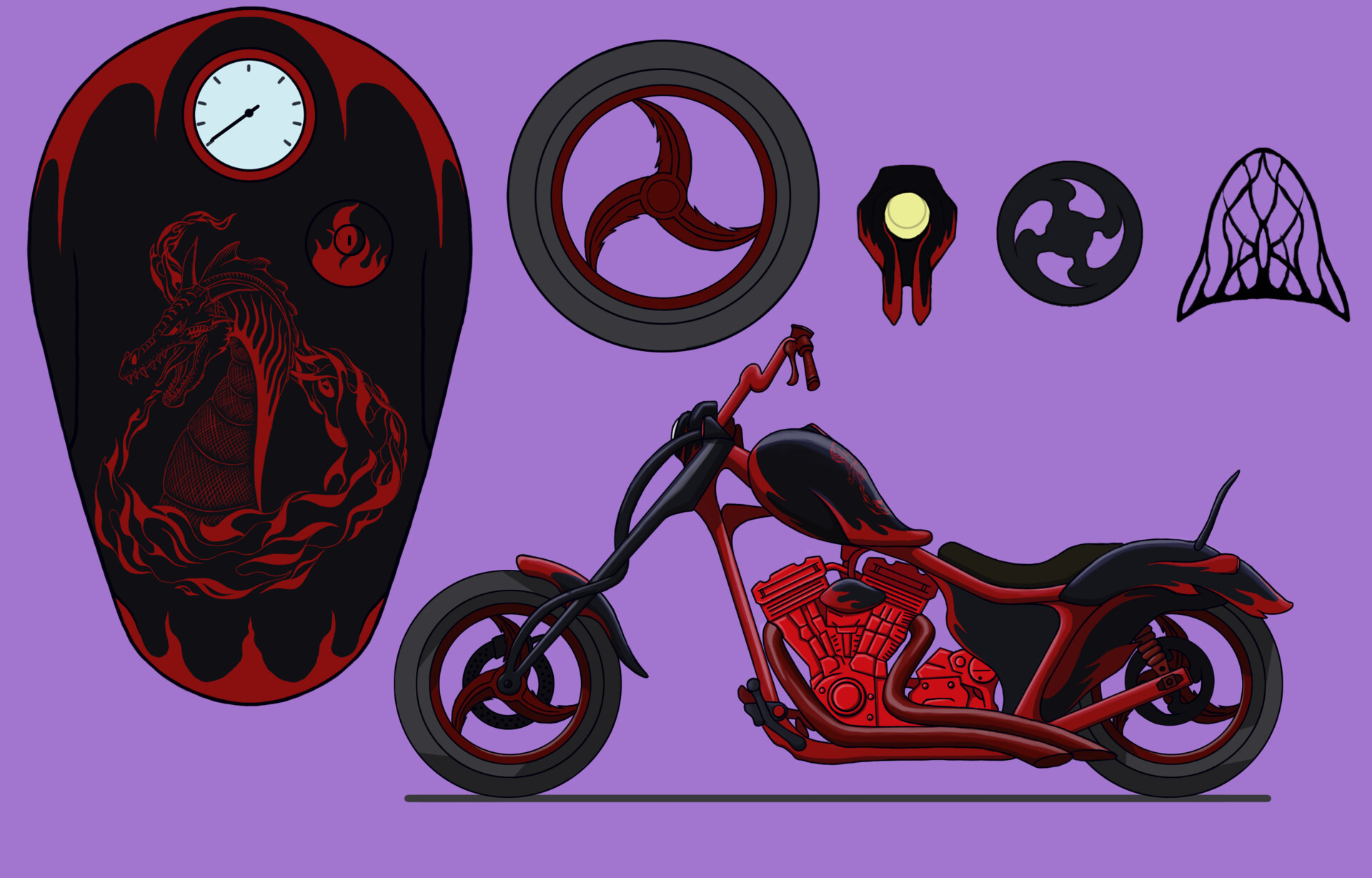 ArtStation - bike concept