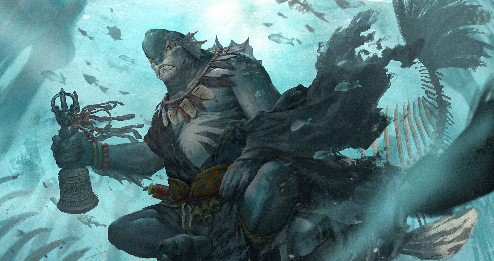 Artstation 鱼鳃