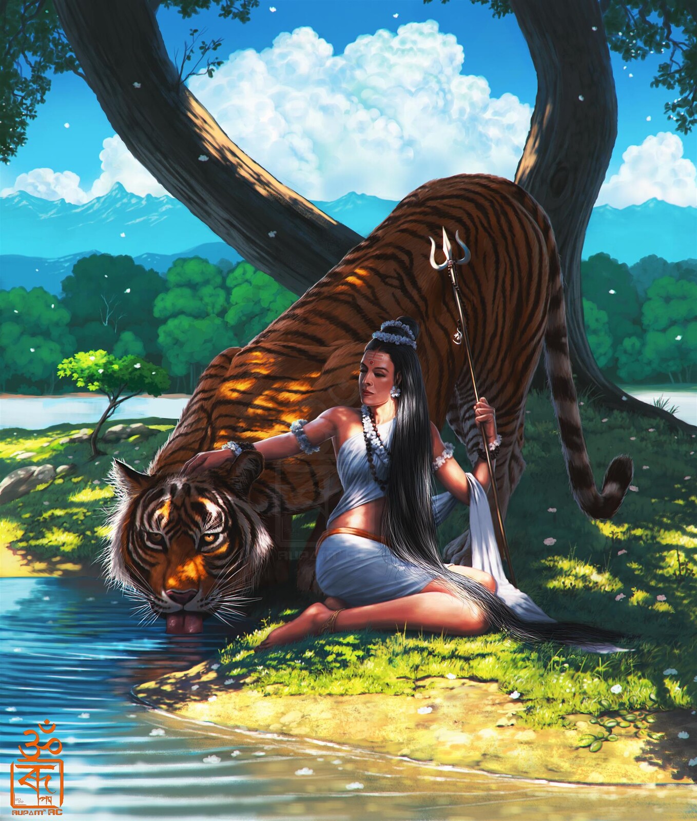 The Gods of Bharat : Maa Pārvatī ॐ (Yogi Version)