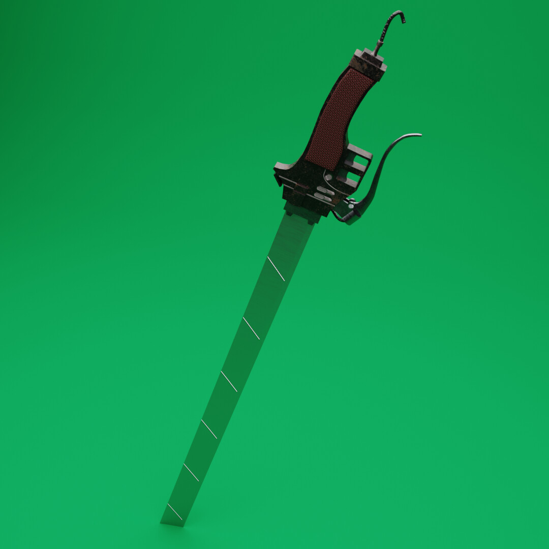 ArtStation Shingeki No Kyojin Sword