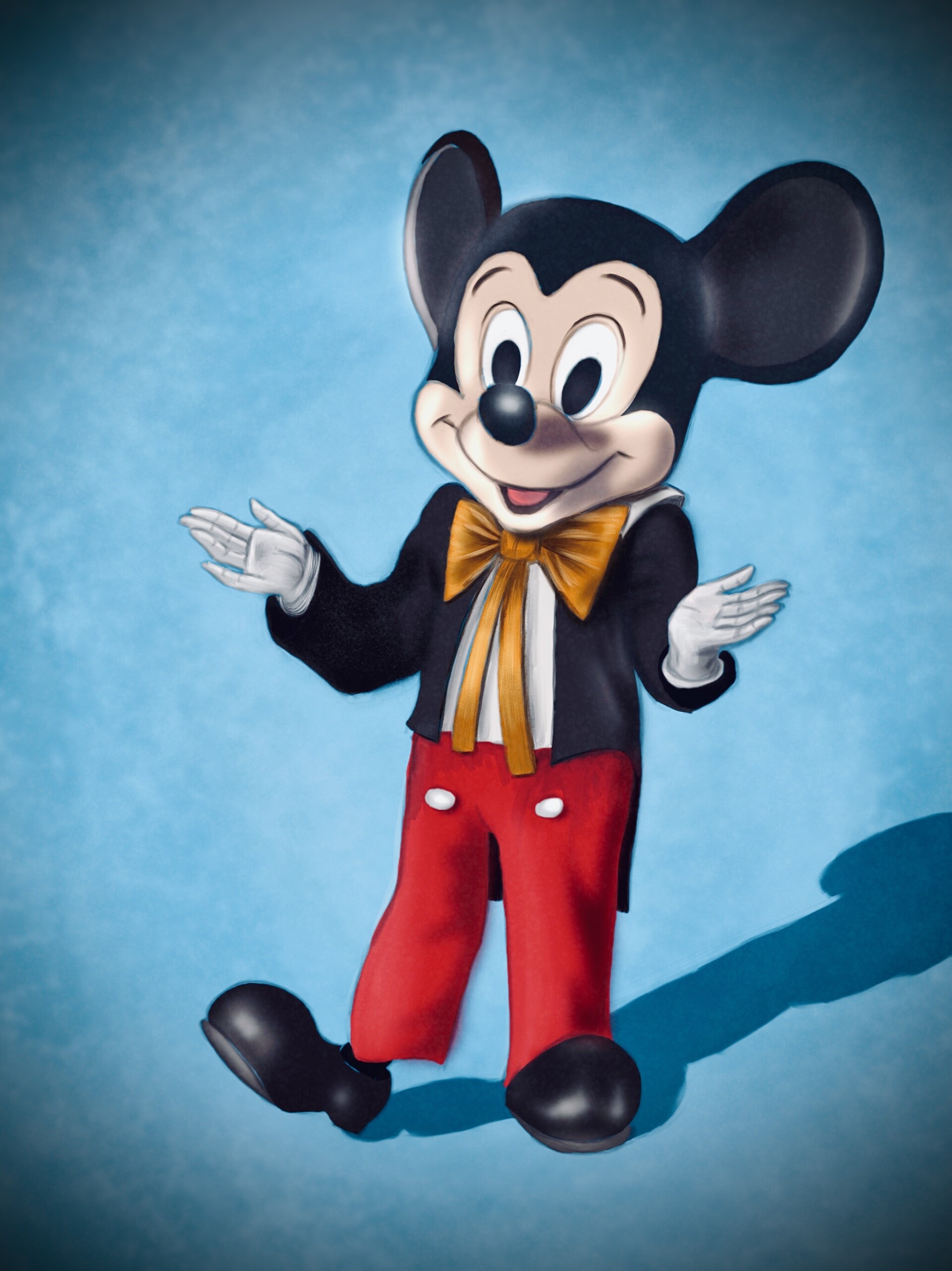 ArtStation - Costume Mickey Mouse