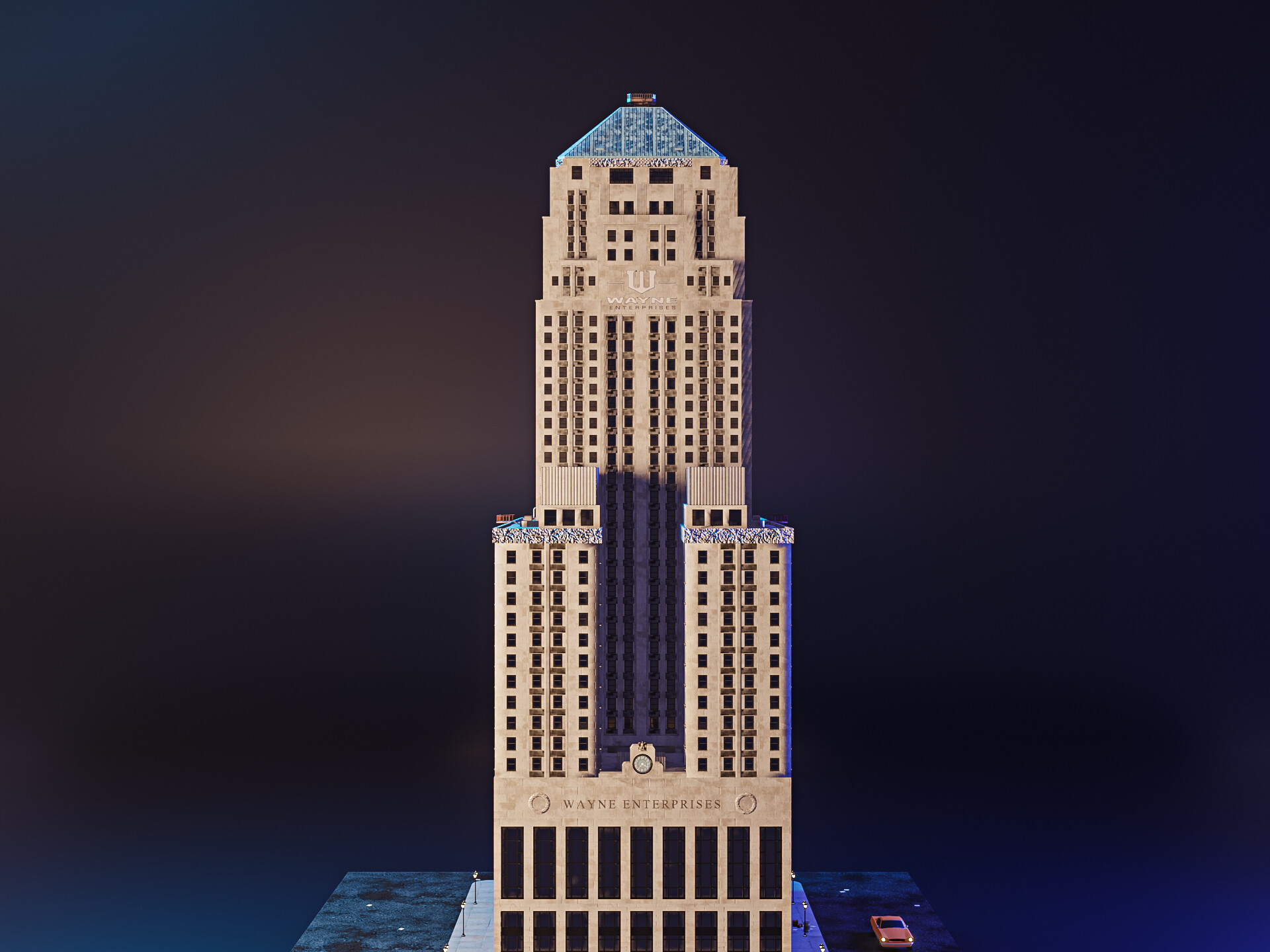 Wayne new arrivals tower lego