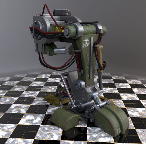 ArtStation Mechanical Leg