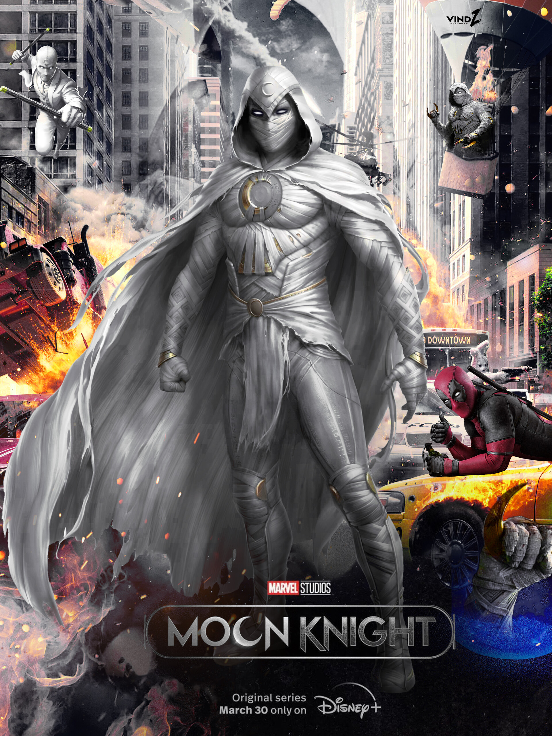 ArtStation - Moon Knight 2 Concept Poster