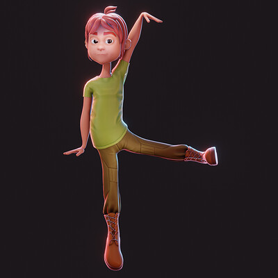 Use Blenrig 6 to rig the character in Blender