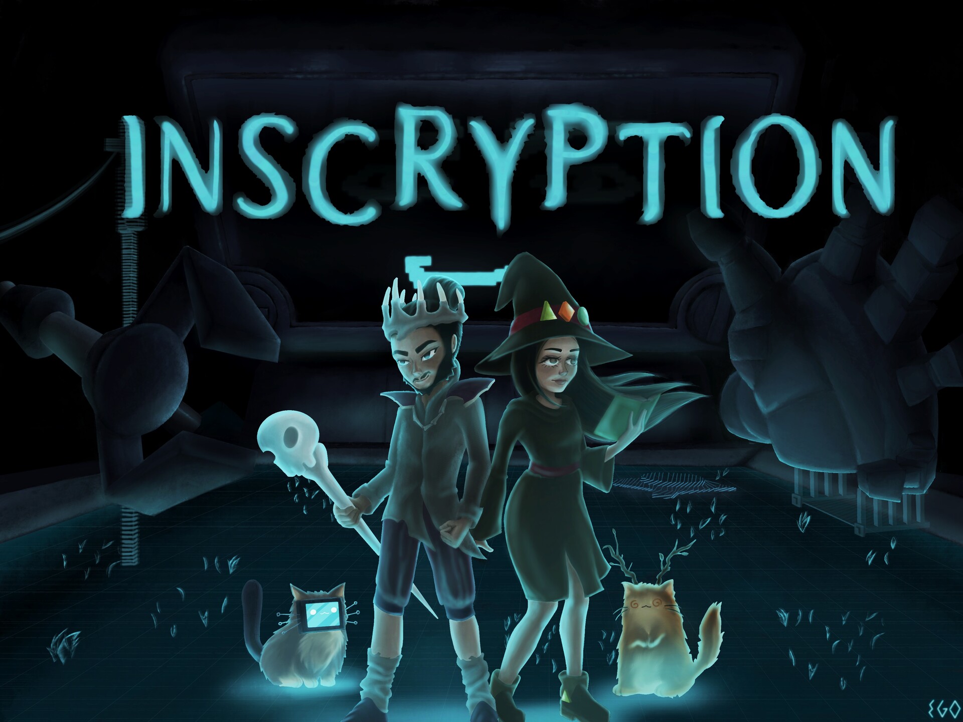 inscryption #inscryptionfanart #inscryptionart #inscryptiongame  #inscyptionleshy #inscryptiongrimora #inscryptionp03…