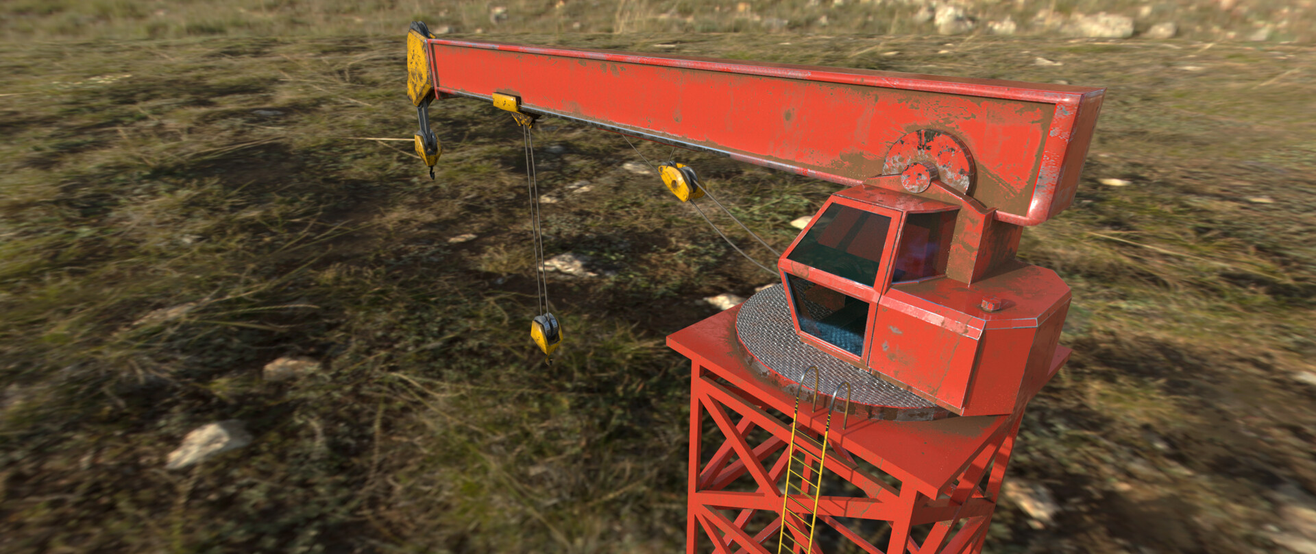 ArtStation The Crane, in Spain