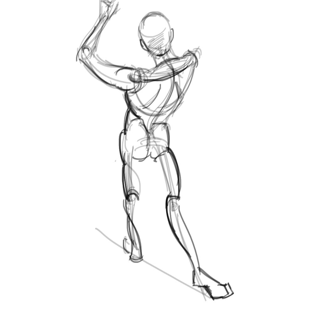 ArtStation - anatomy sketches