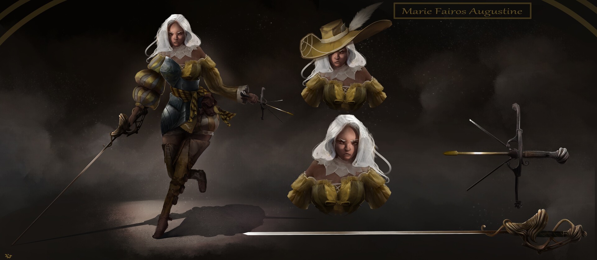 ArtStation The Bastard Daughter of Augustine