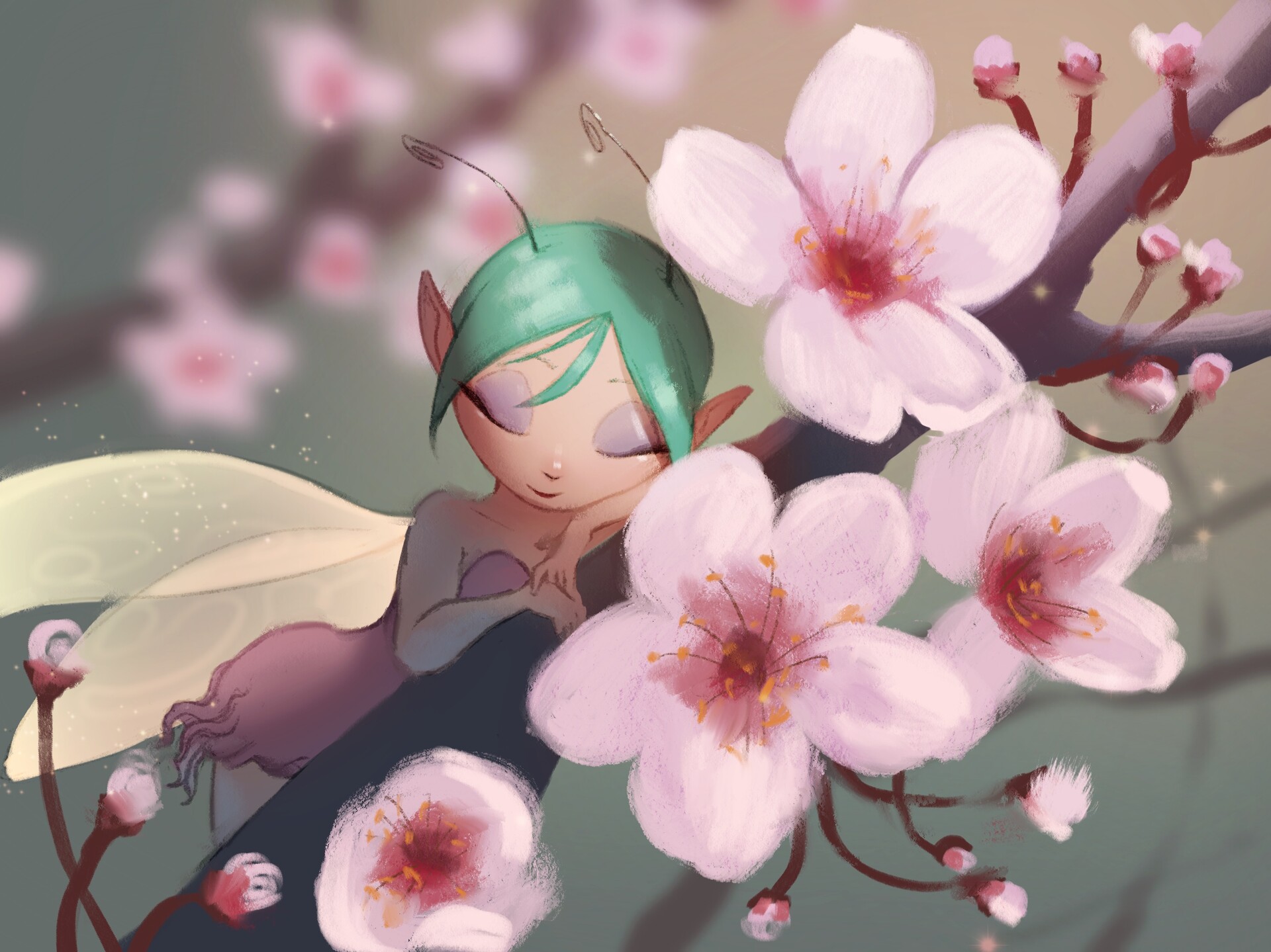 ArtStation Springtime Dreams