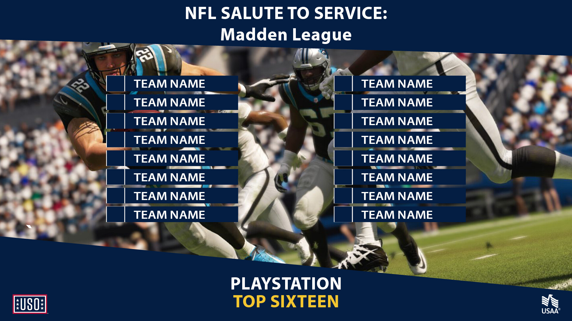 ArtStation - NFL Salute to Service - Madden League