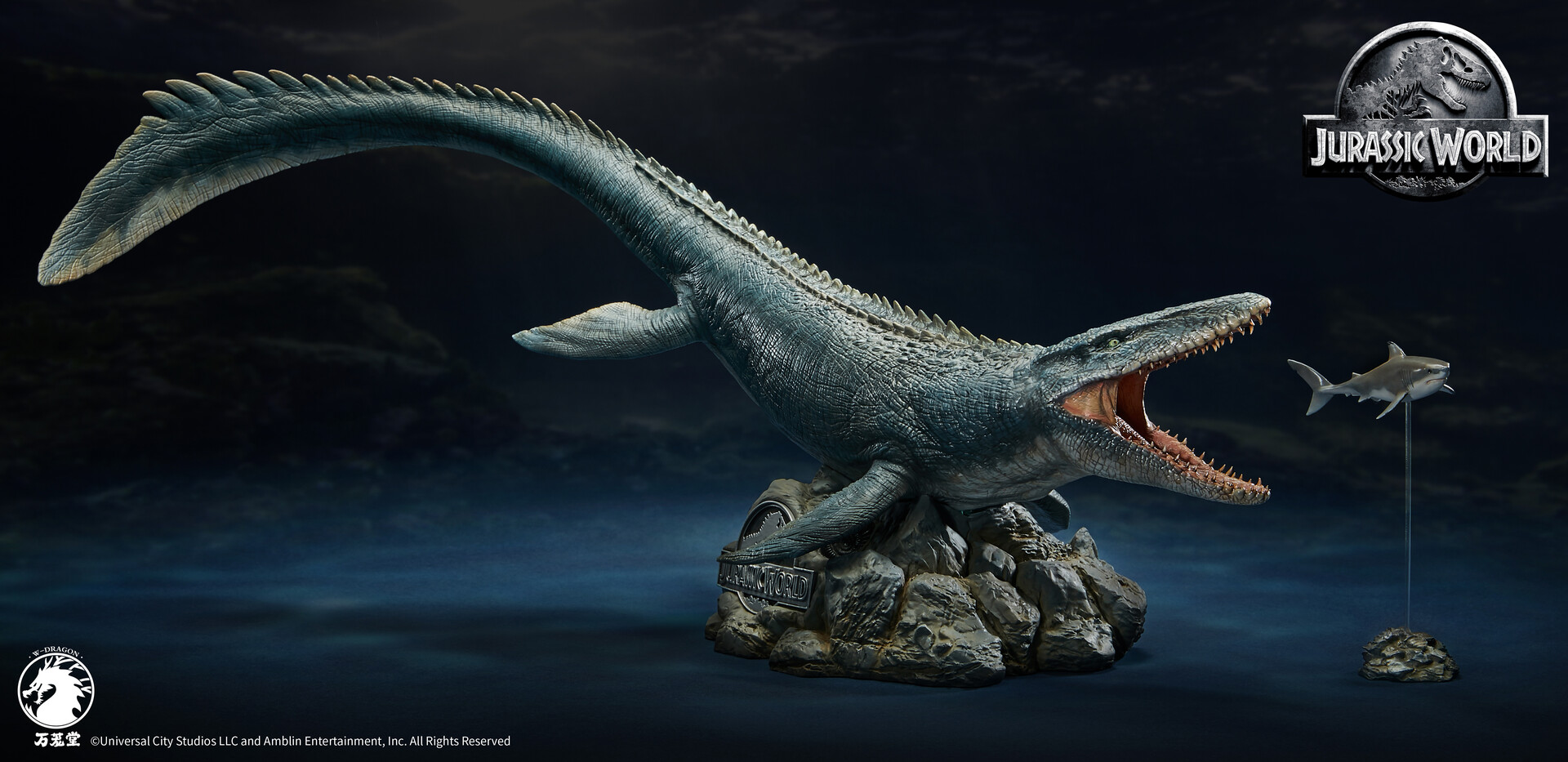 ArtStation - Jurassic World Mosasaurus W-Dragon
