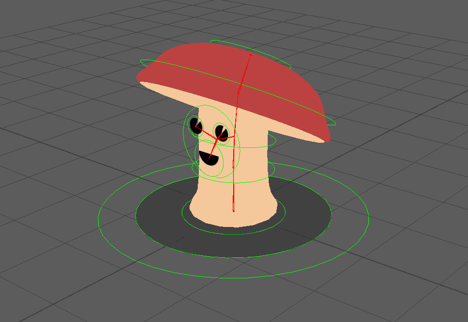Rig for the mushroom
