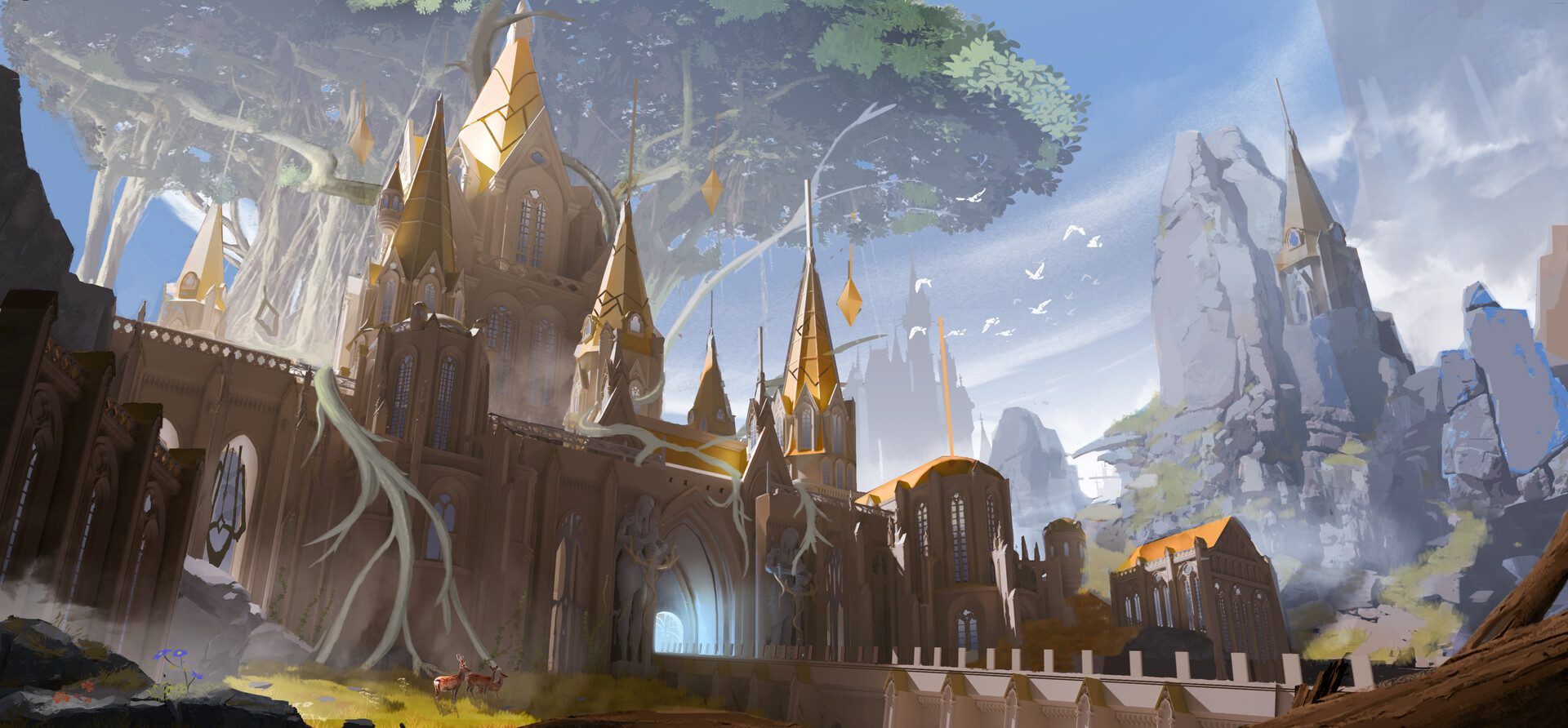 ArtStation Elf Building